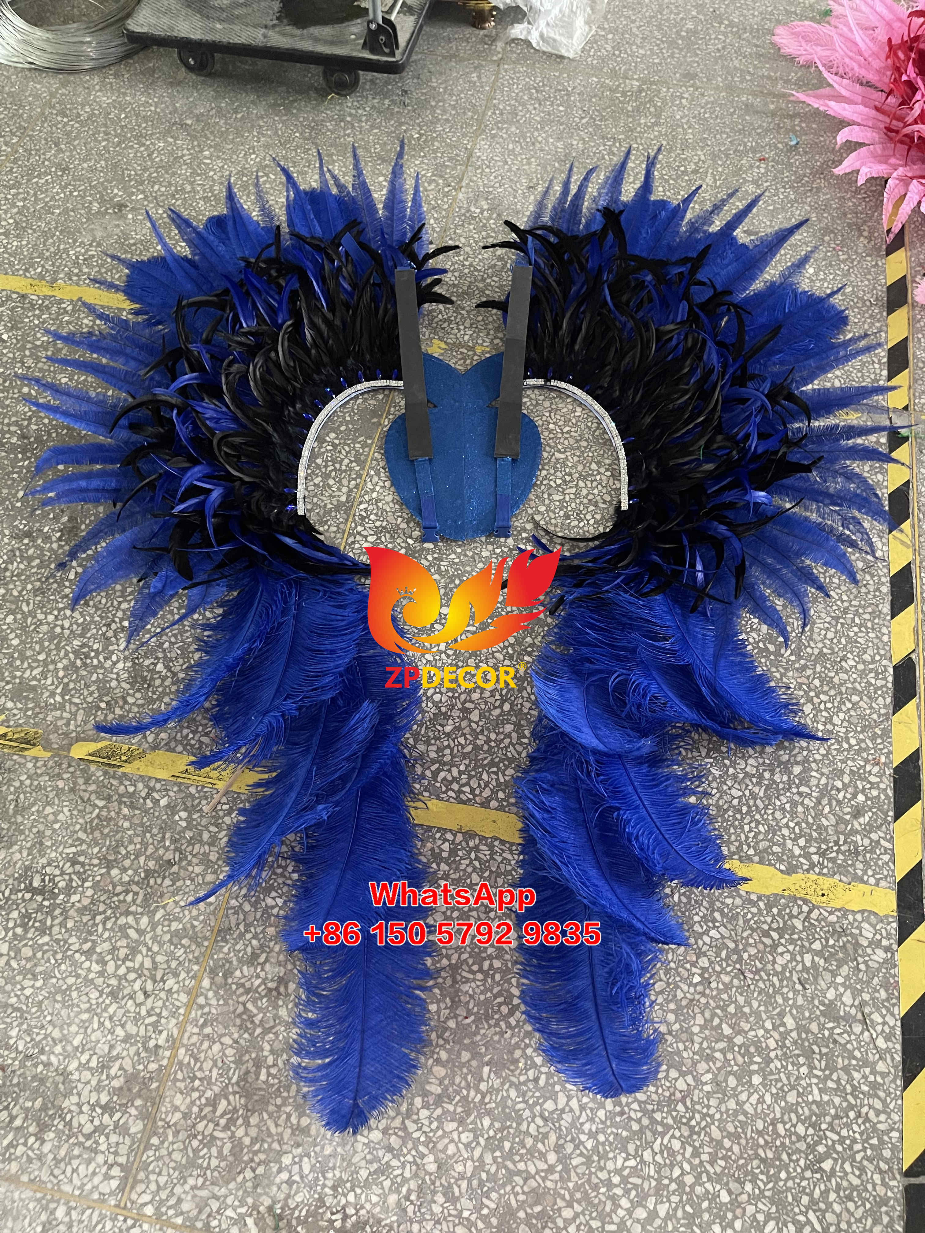 Zpdecor Feathers Ostrich Feathers Carnival Costumes