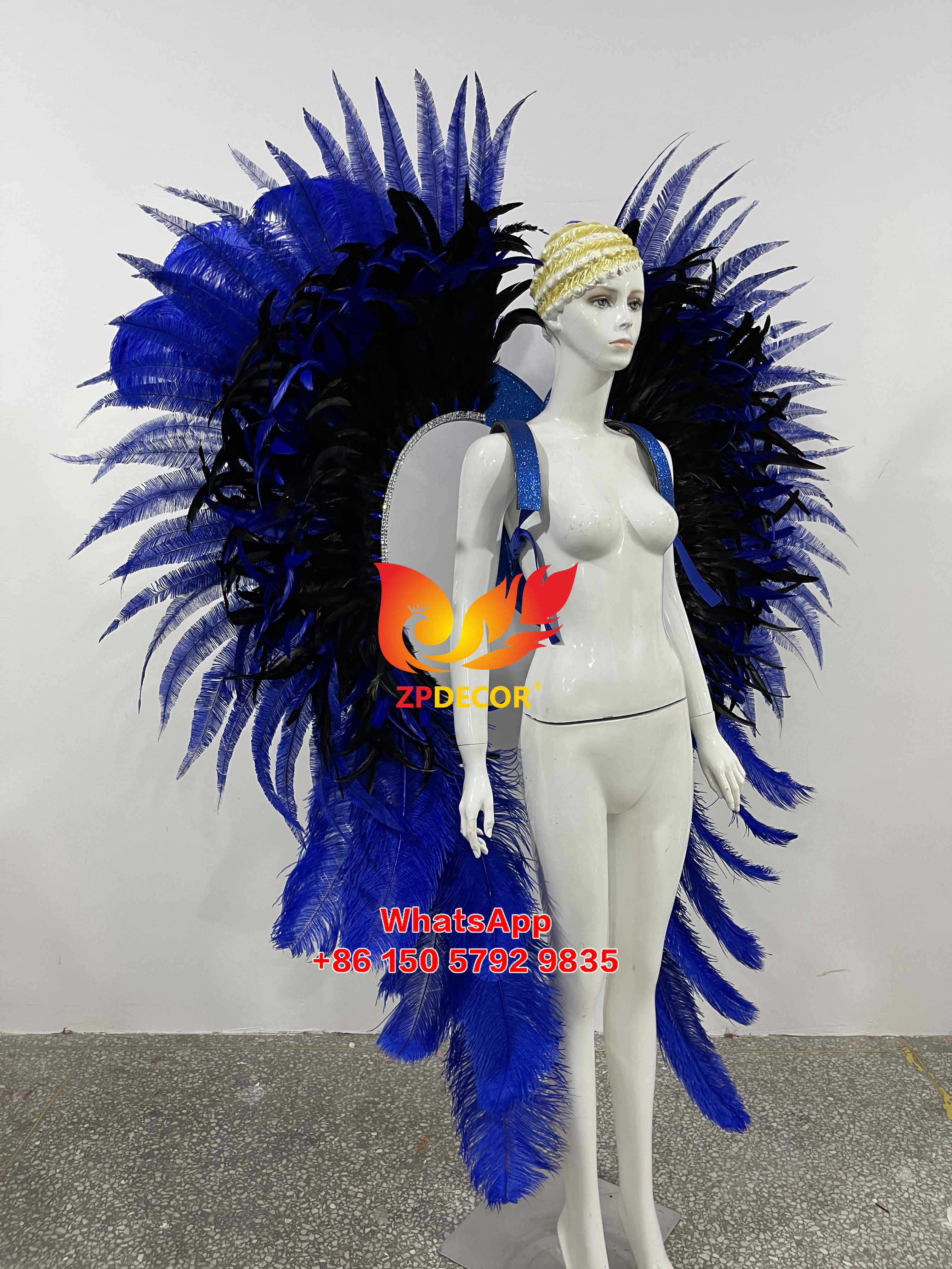 Zpdecor Feathers Ostrich Feathers Carnival Costumes