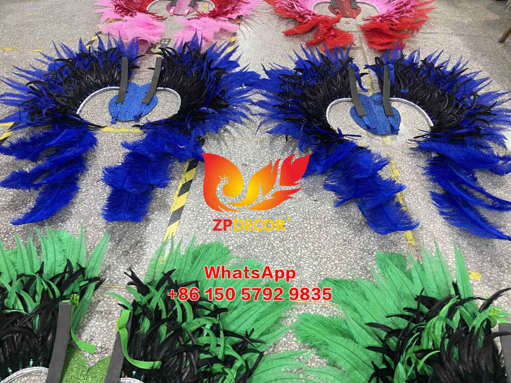 Zpdecor Feathers Ostrich Feathers Carnival Costumes