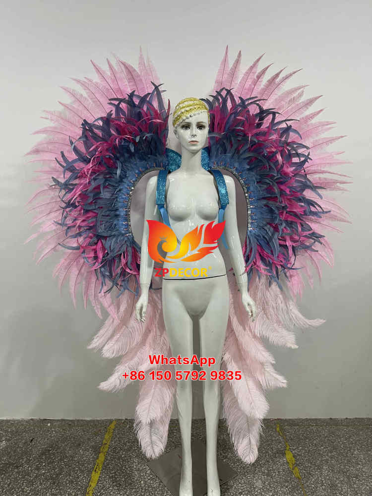 Zpdecor Feathers Real Shipping Ostrich Feathers Carnival Costumes
