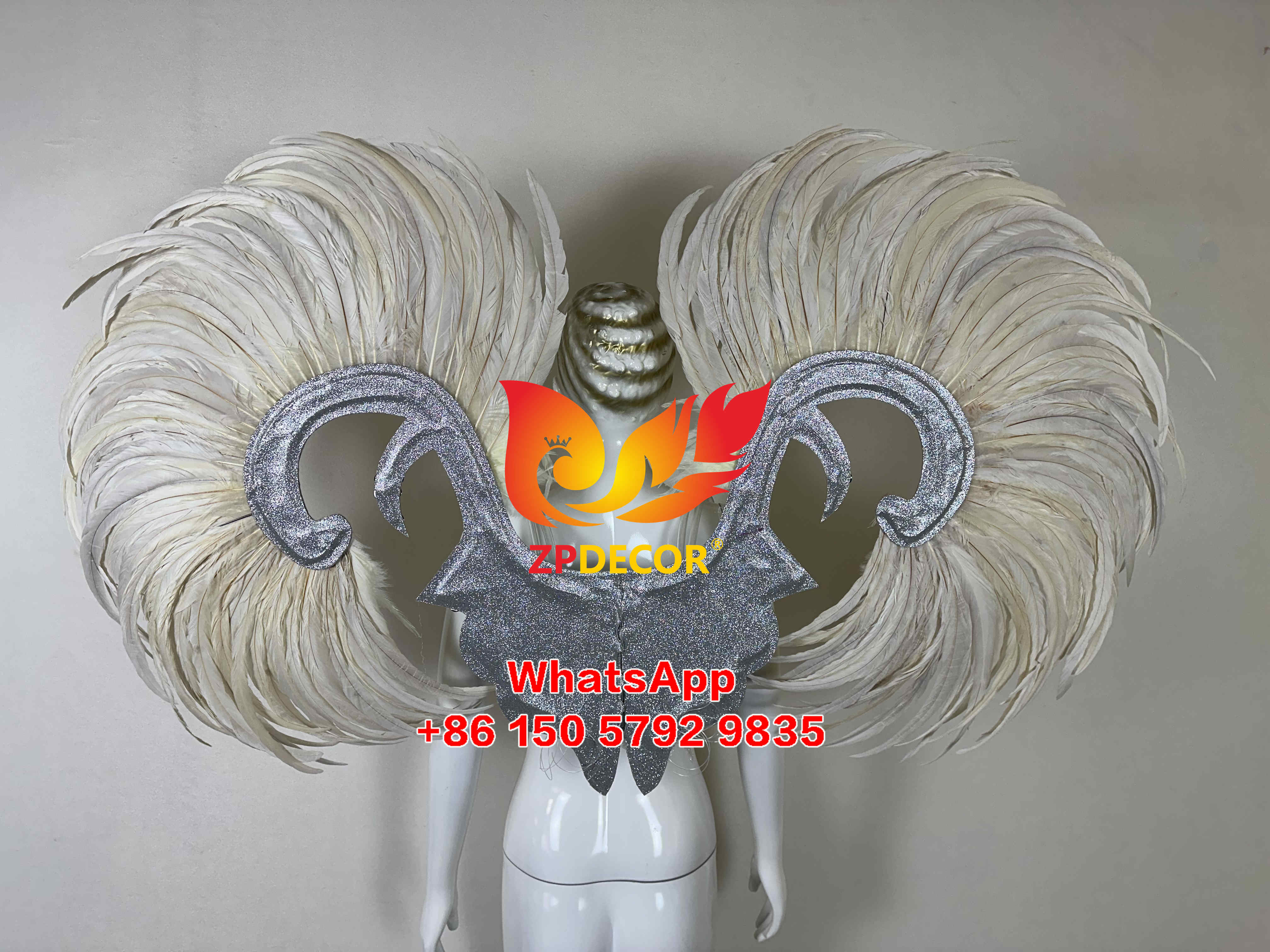Zpdecor Feathers Supply Coque Fathers Carnival Cosstumes