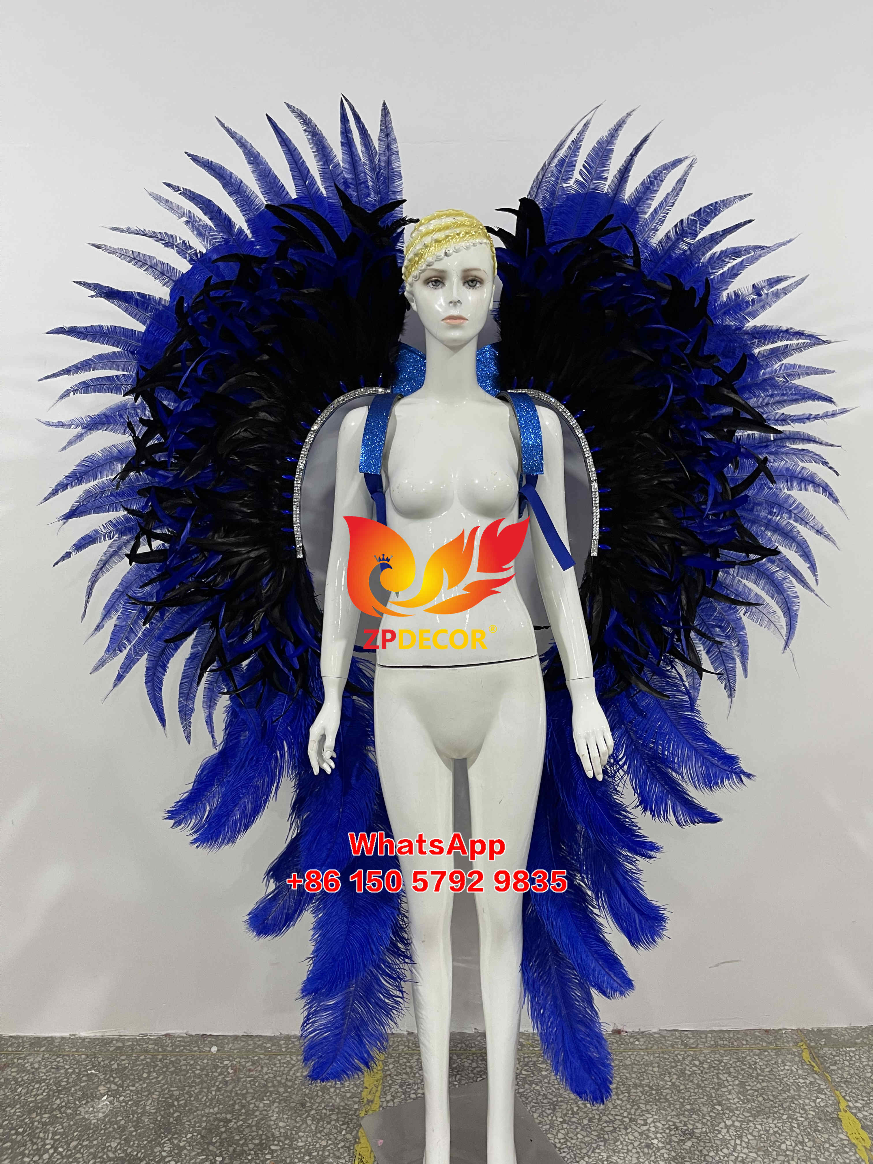 Zpdecor Feathers Ostrich Feathers Carnival Costumes