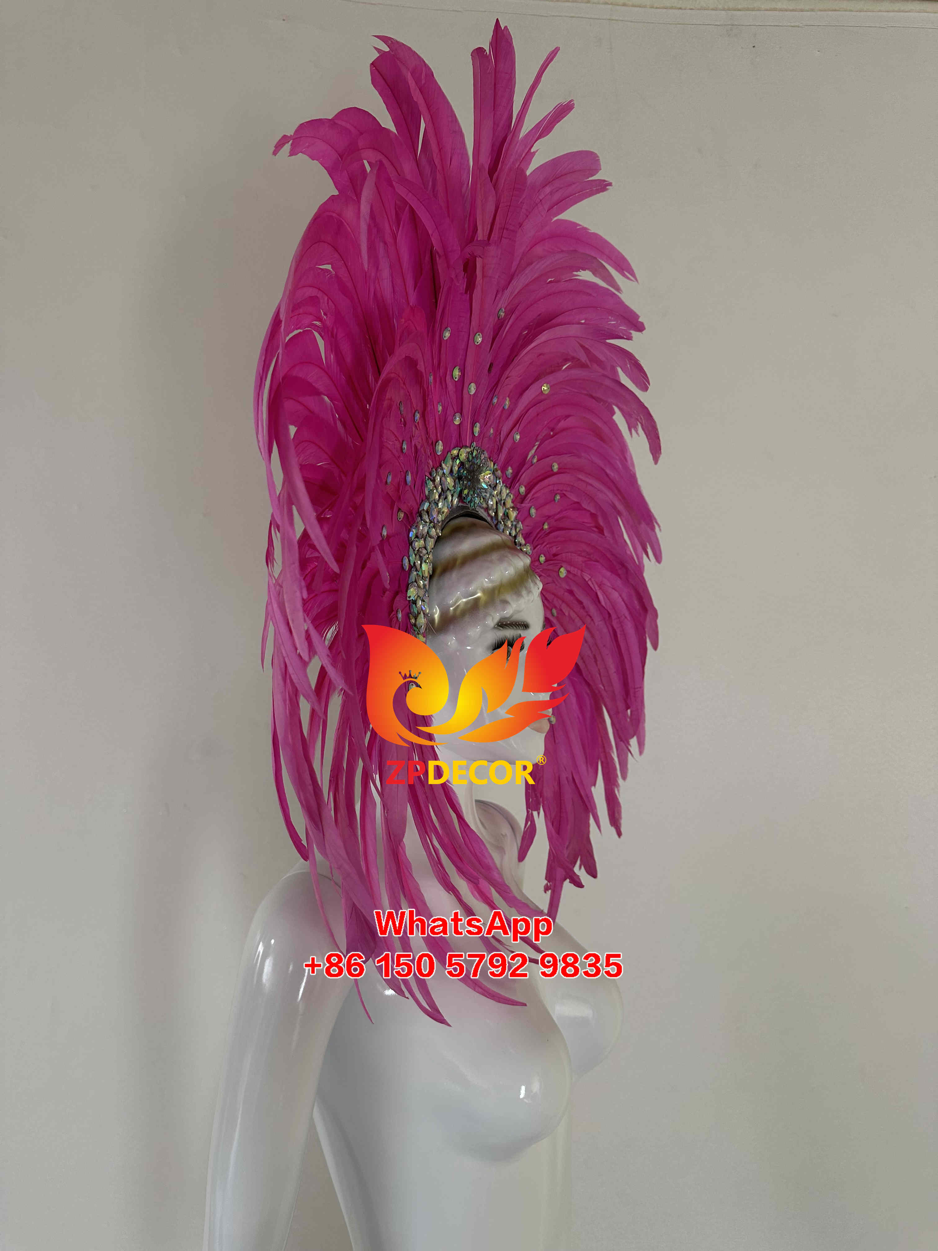 Zpdecor Feathers Rooster Feathers Headpieces