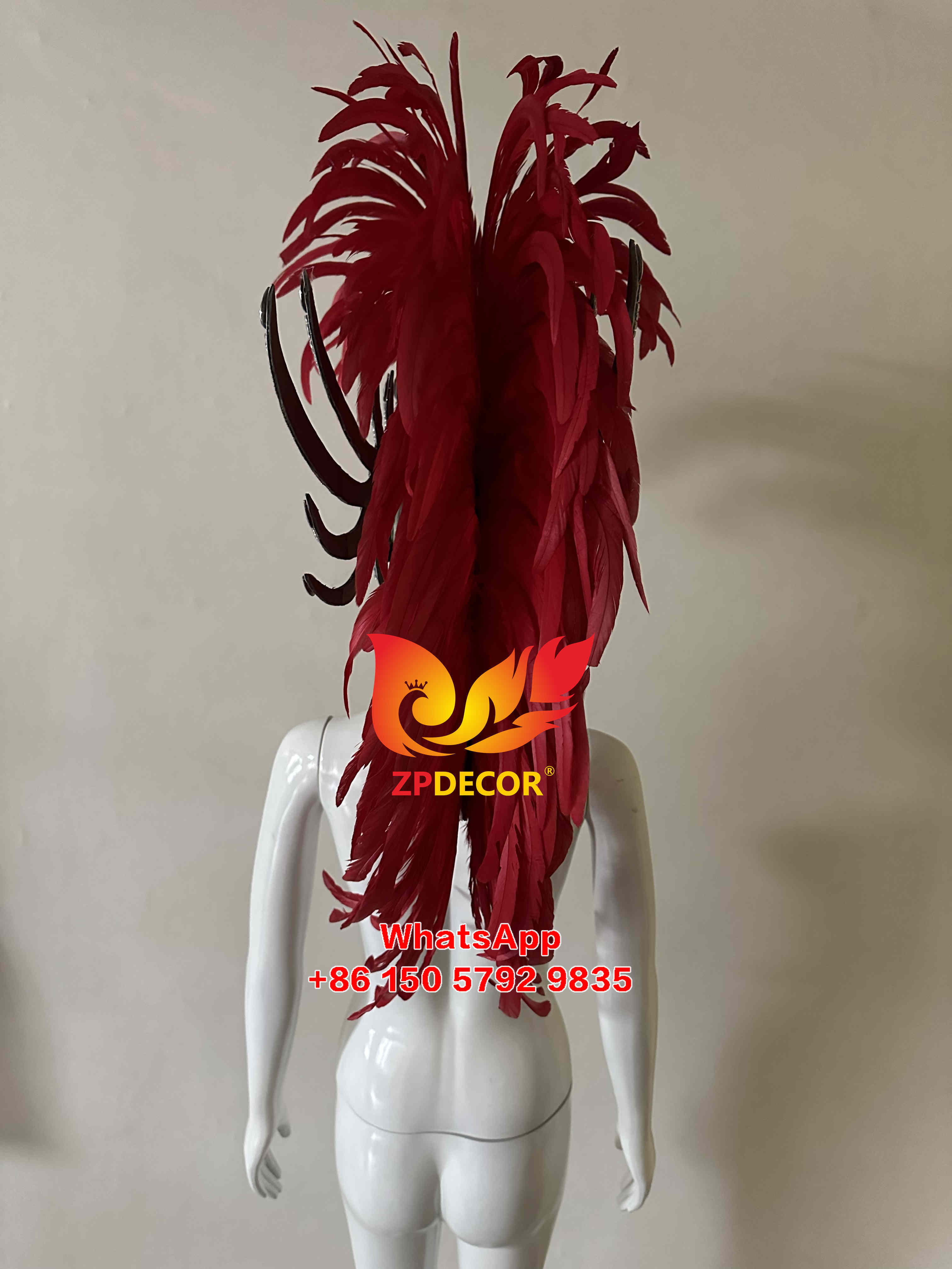 Zpdecor Feathers Rooster Feathers Headpieces