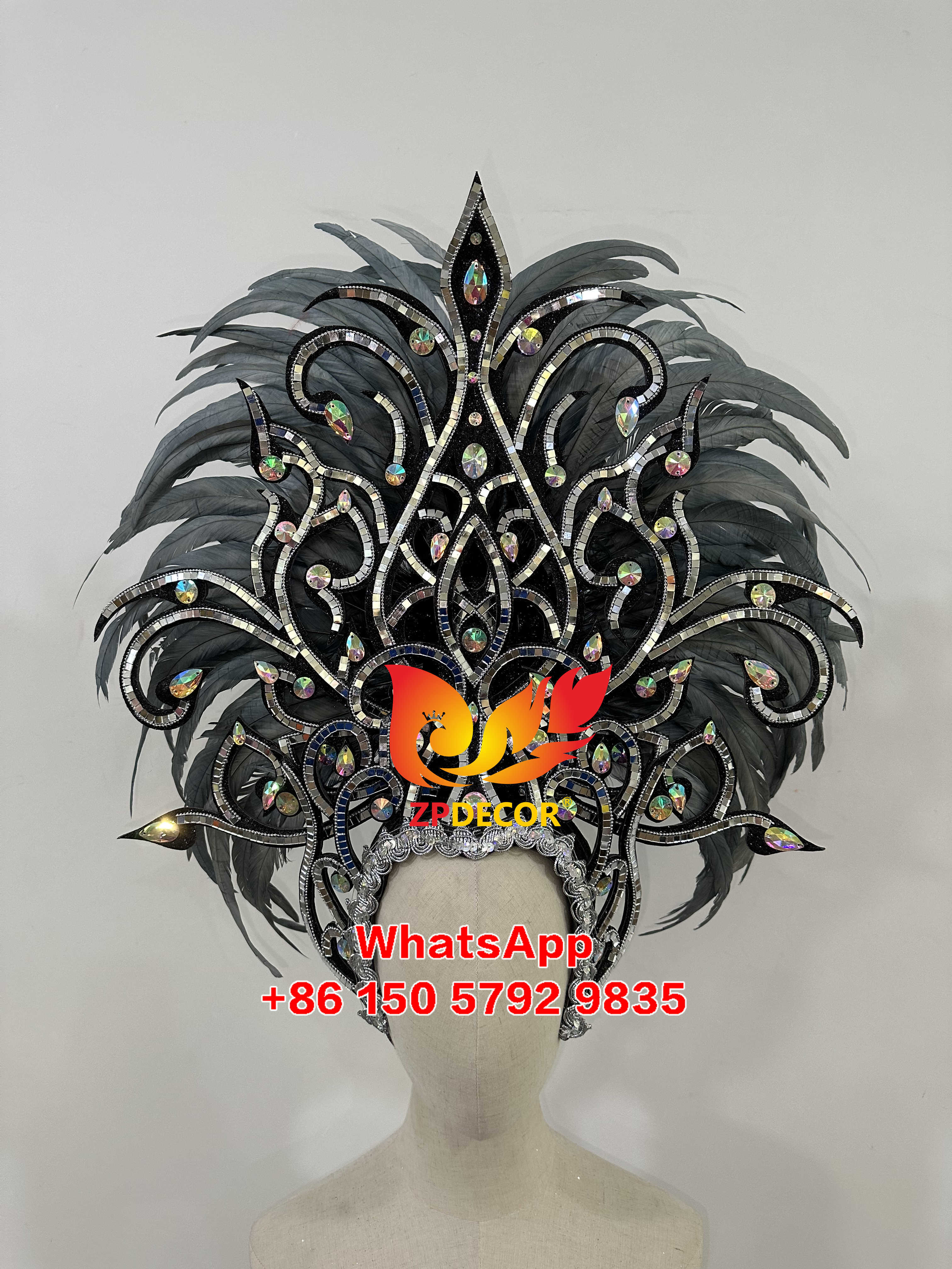 Zpdecor Feathers Headmade Headpieces