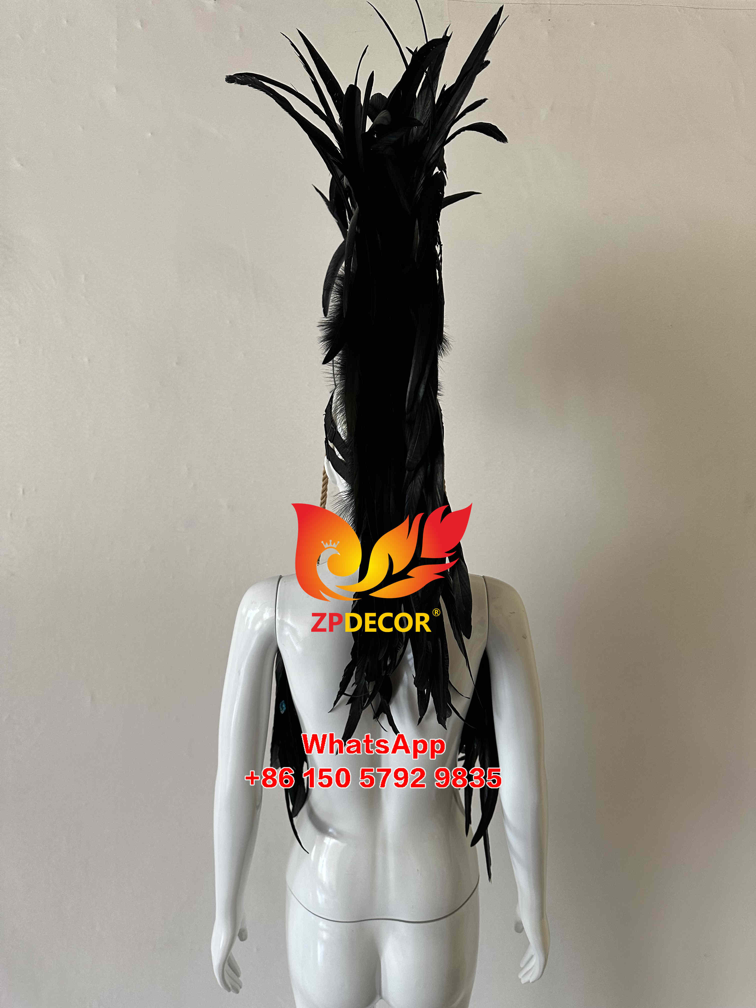 Zpdecor Feathers Rooster Feathers Headpieces