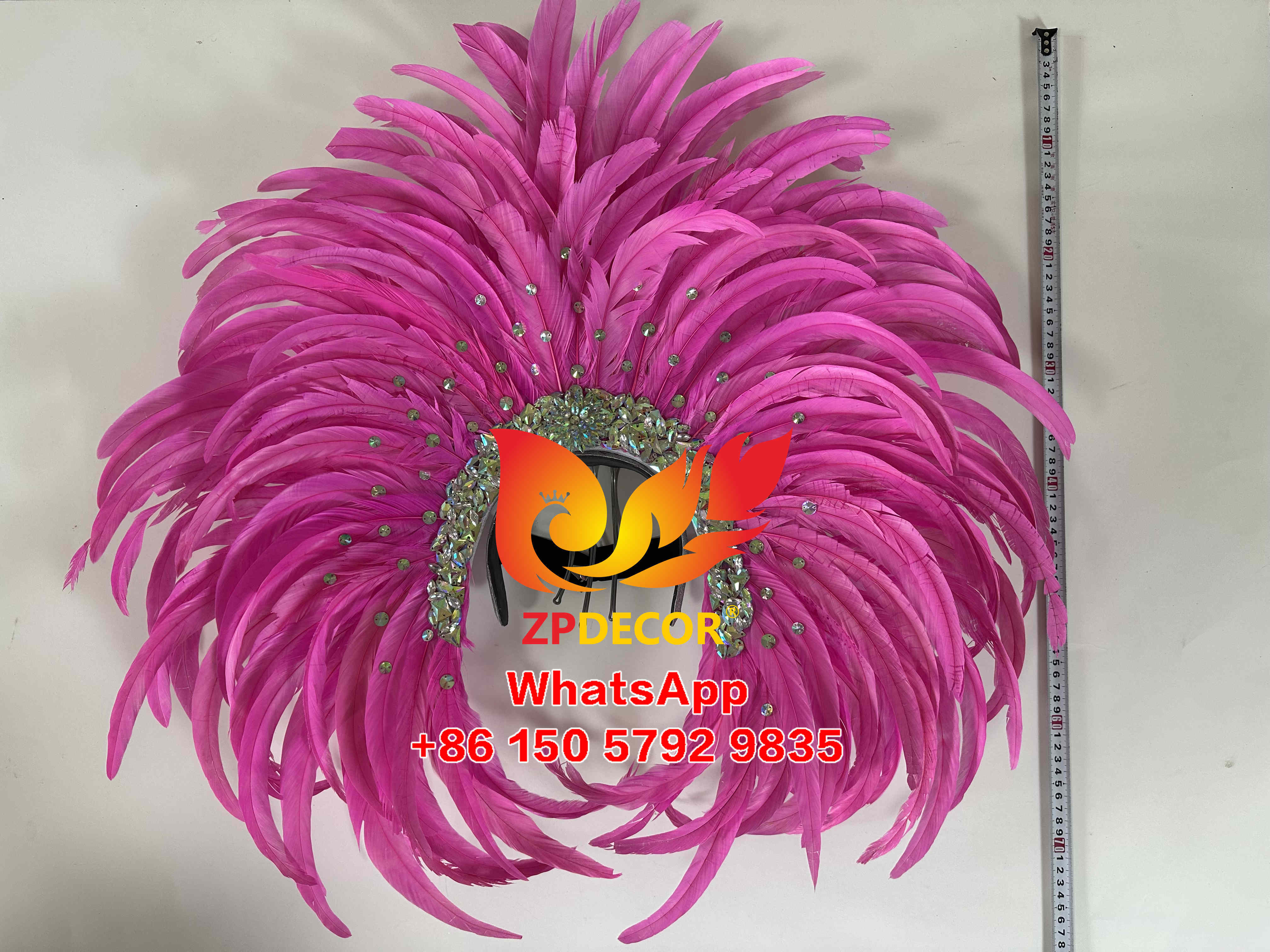 Zpdecor Feathers Rooster Feathers Headpieces
