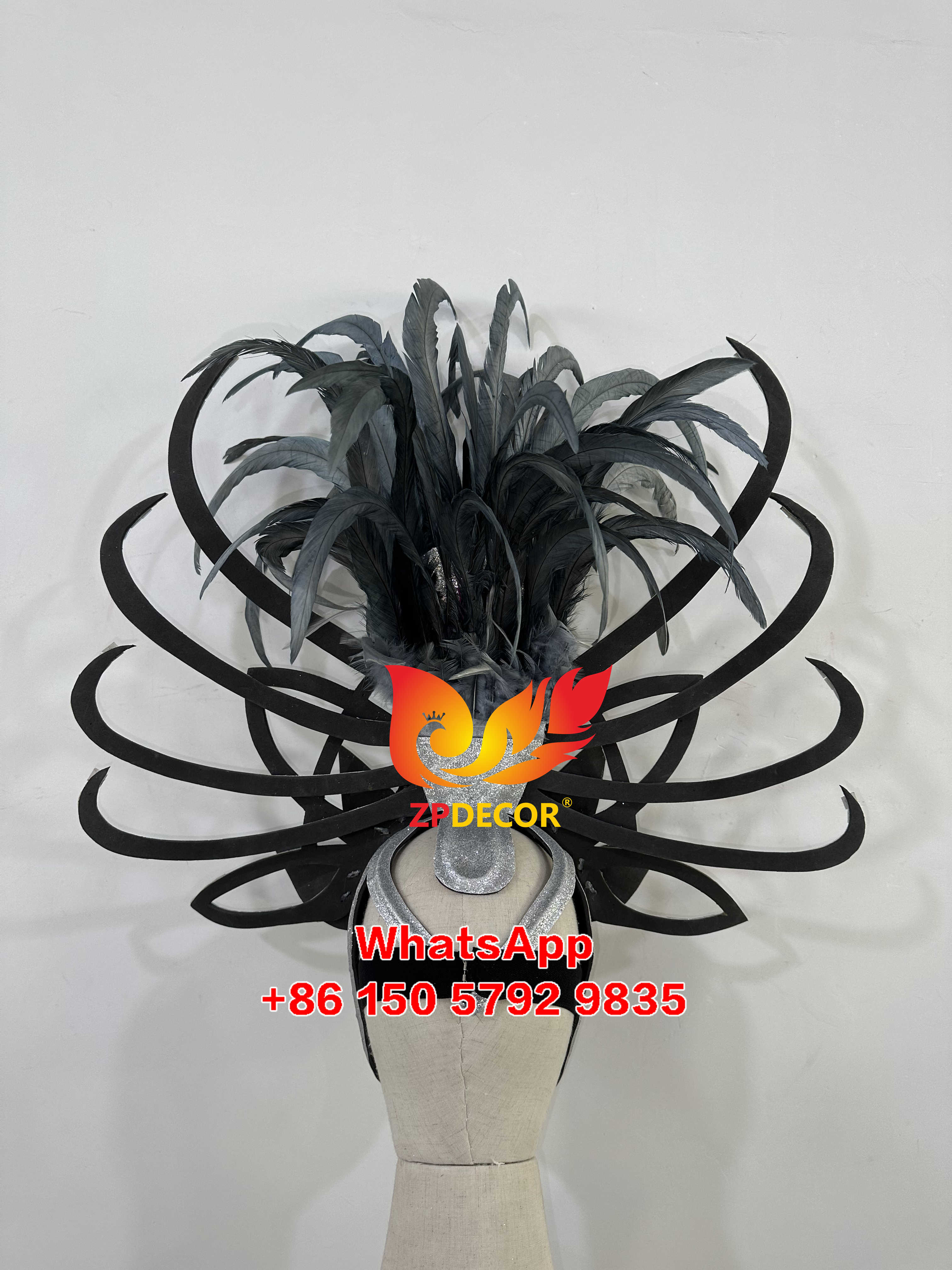 Zpdecor Feathers Headmade Headpieces
