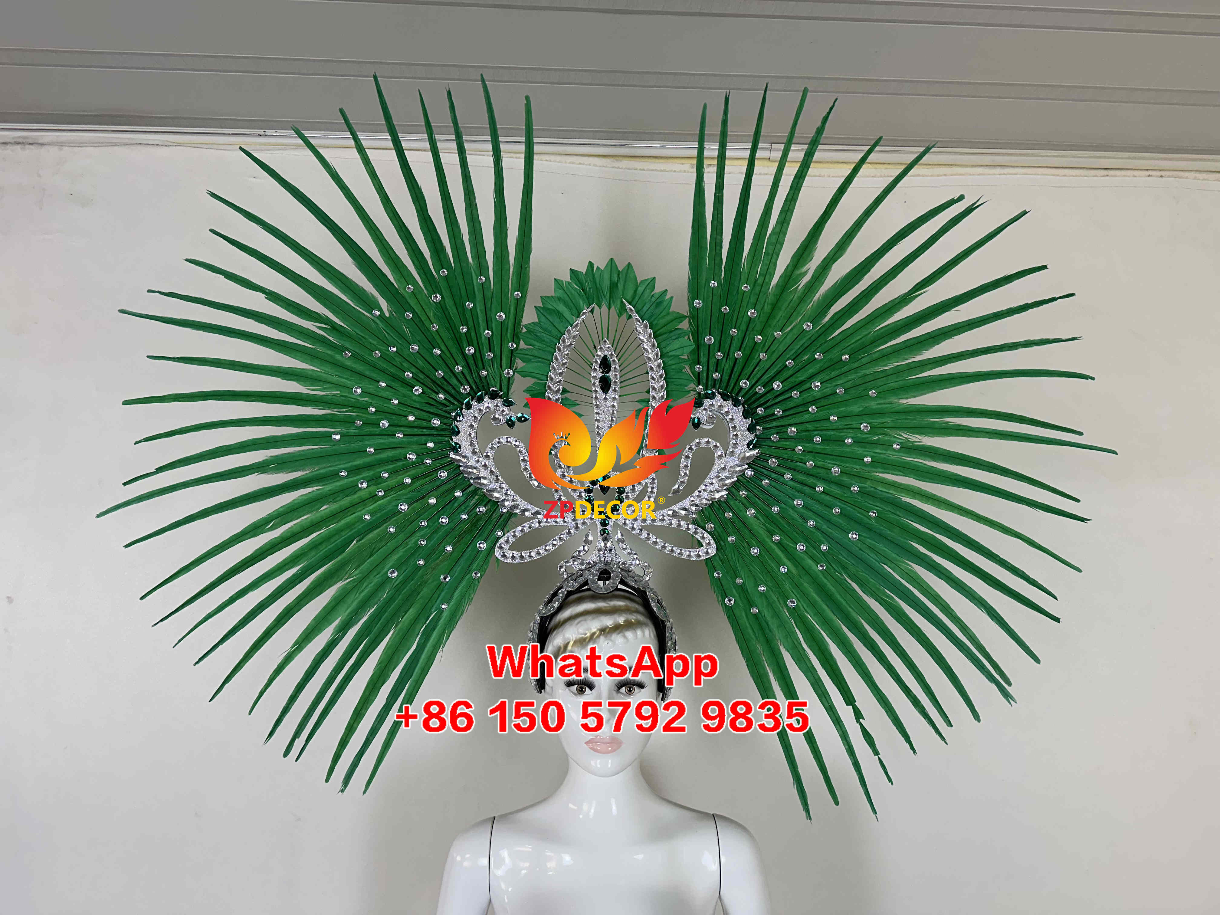 Zpdecor Feathers Made Ringneck Pheasant Feathers Headpieces