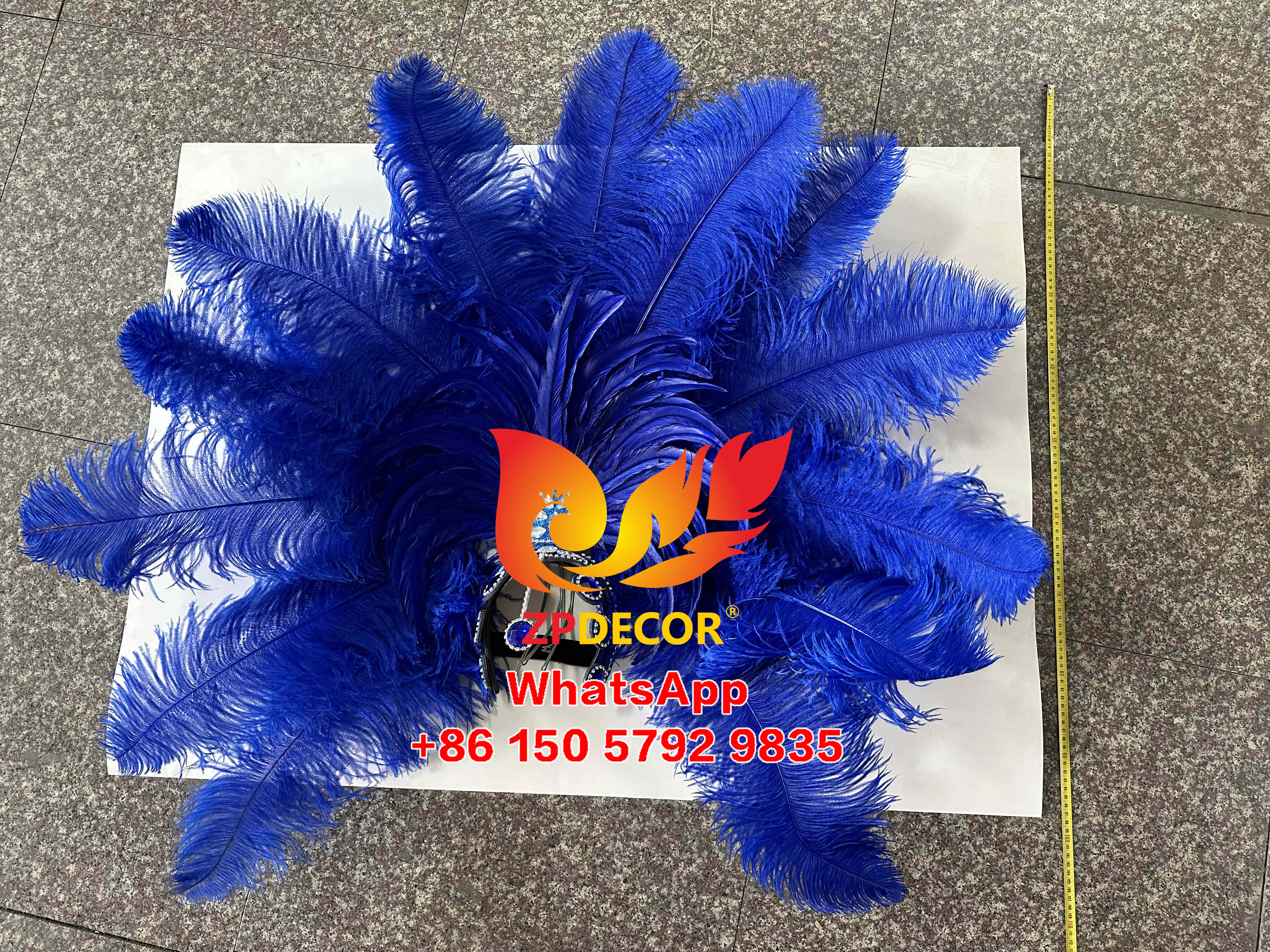 Zpdecor Feathers Ostrich Feathers Headpieces