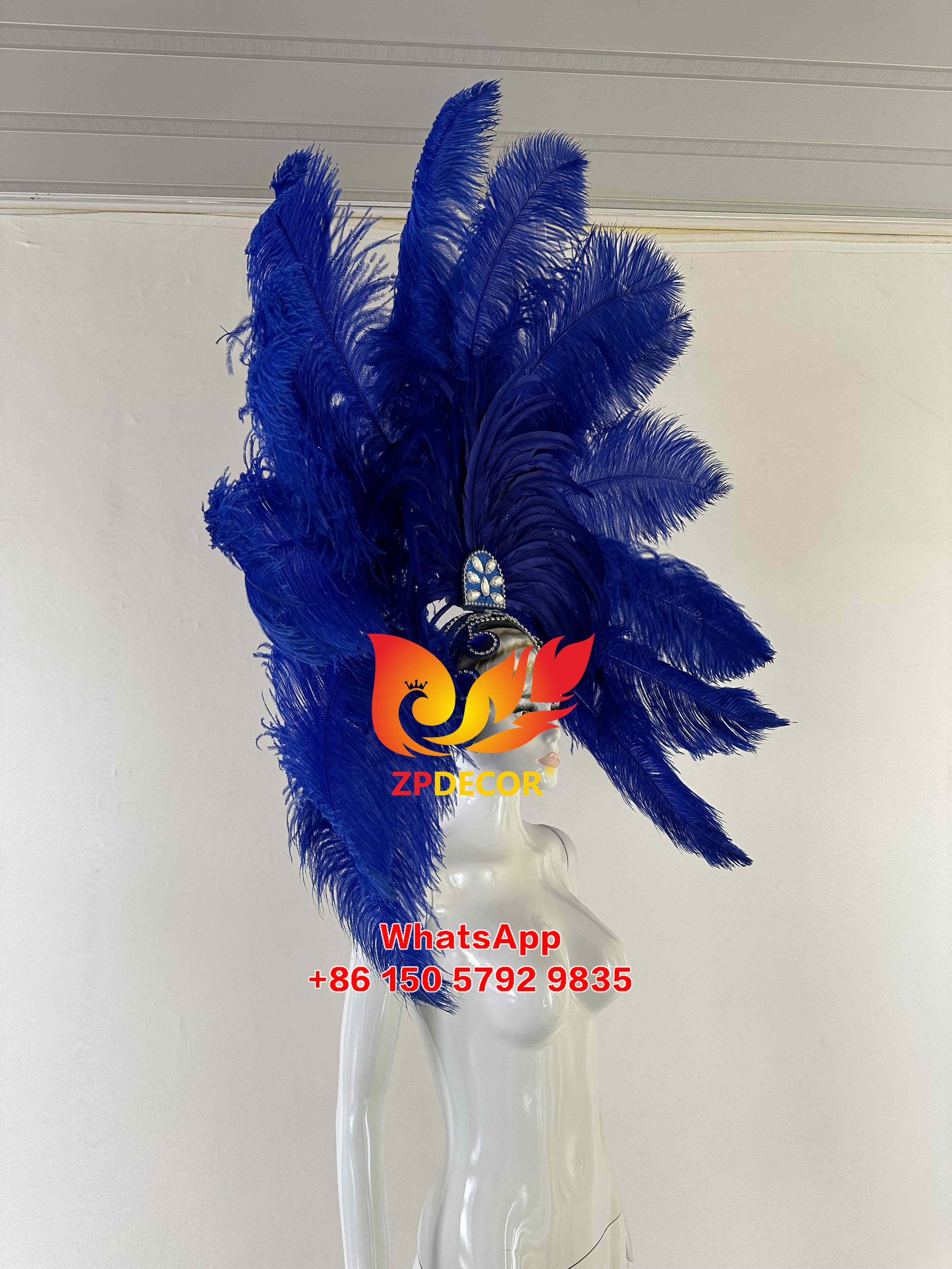 Zpdecor Feathers Ostrich Feathers Headpieces
