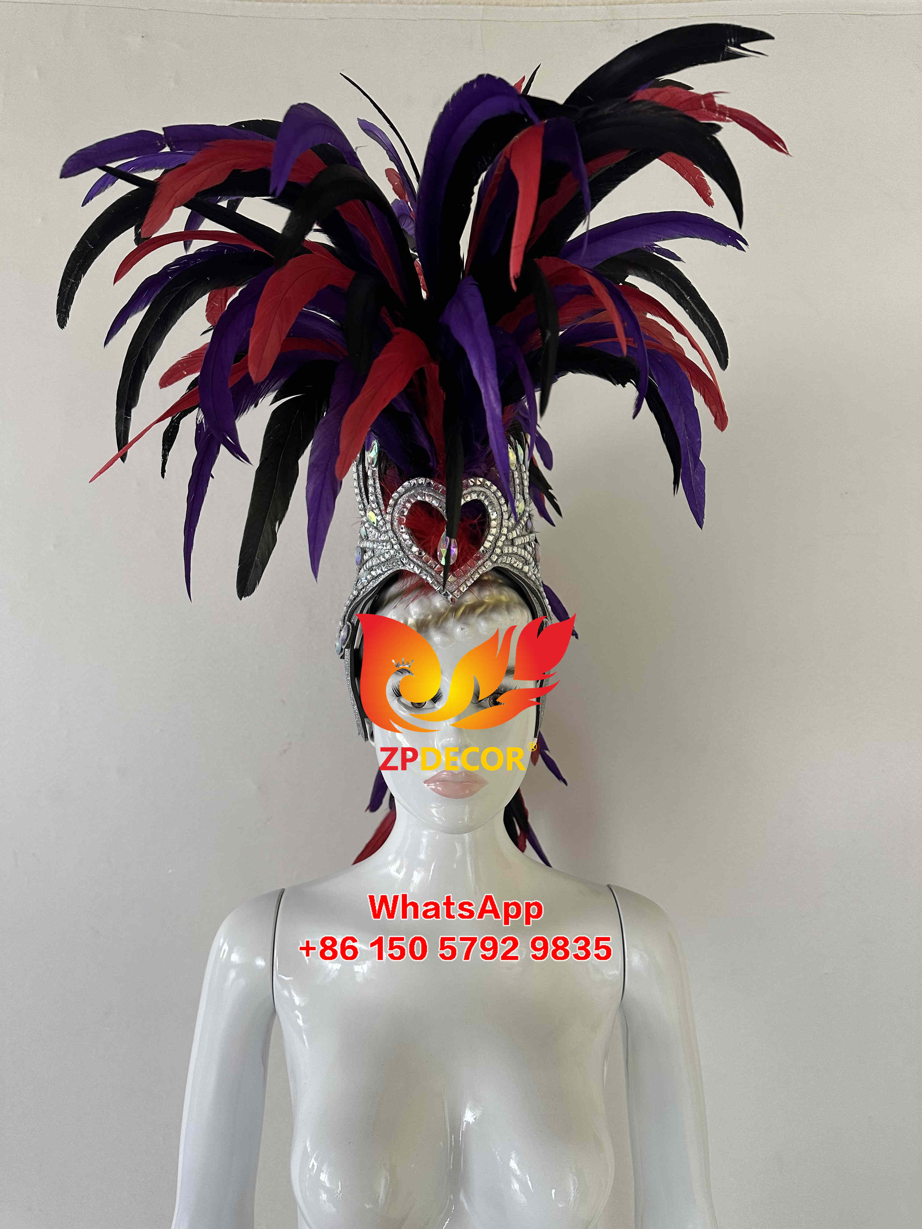 Zpdecor Feathers Rooster Feathers Headpieces