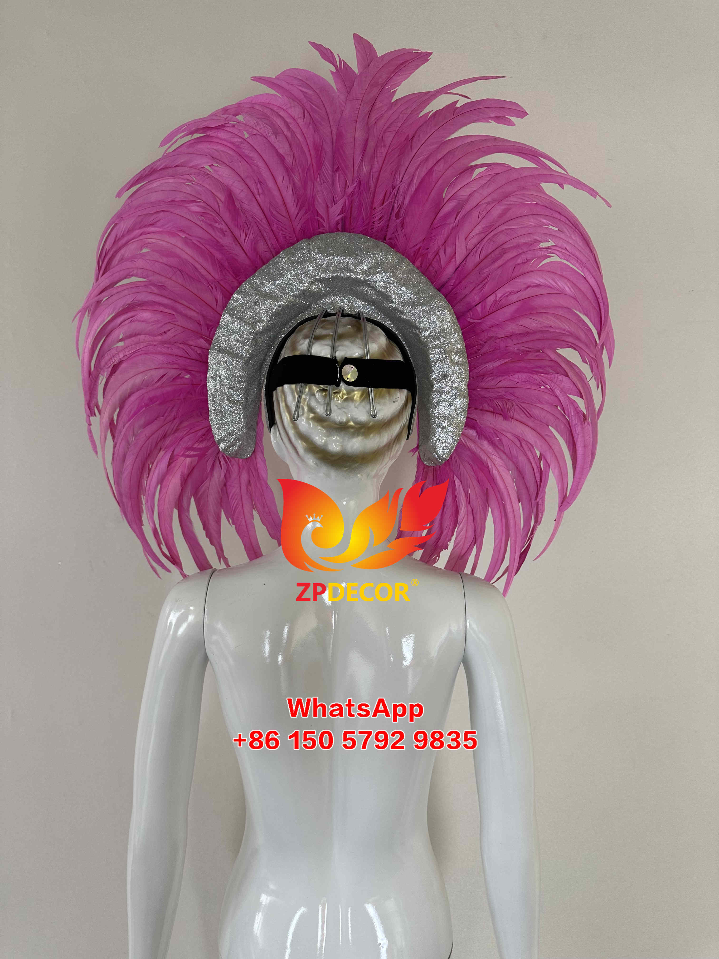 Zpdecor Feathers Rooster Feathers Headpieces