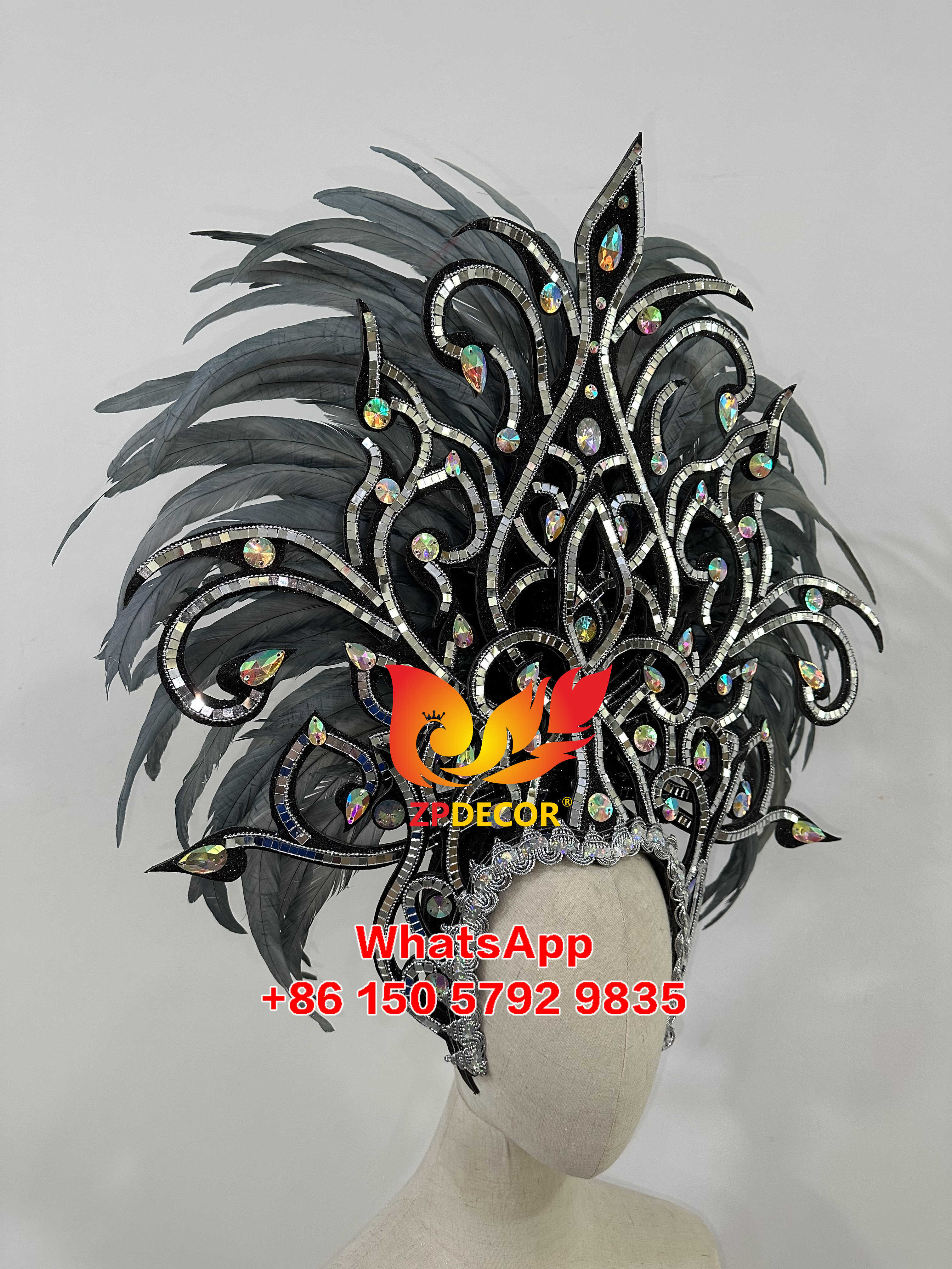 Zpdecor Feathers Headmade Headpieces