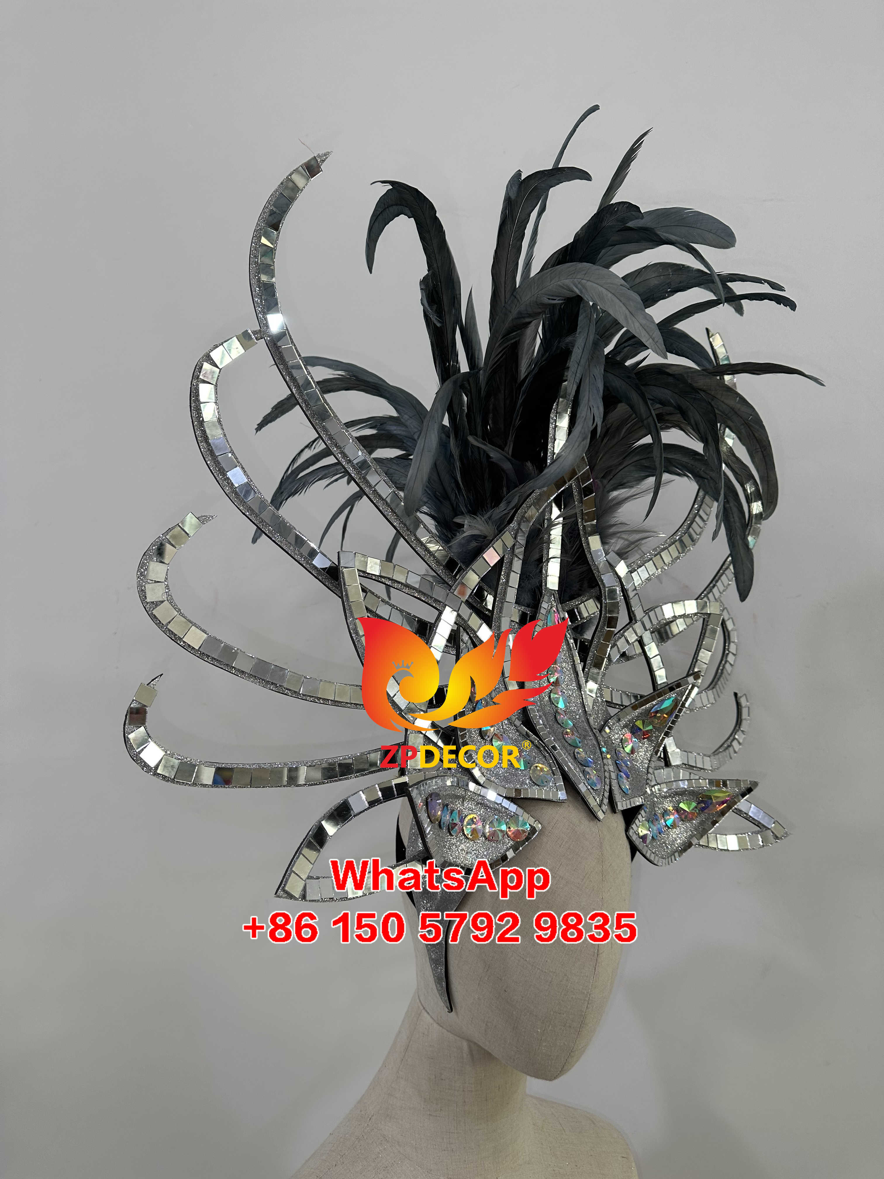 Zpdecor Feathers Headmade Headpieces