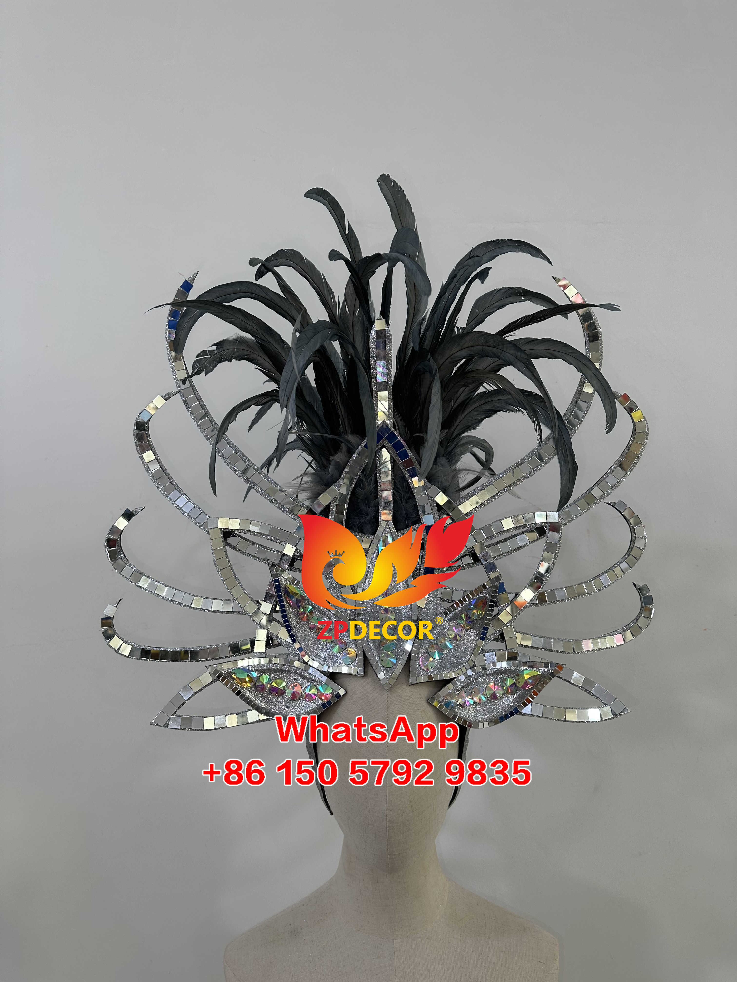 Zpdecor Feathers Headmade Headpieces