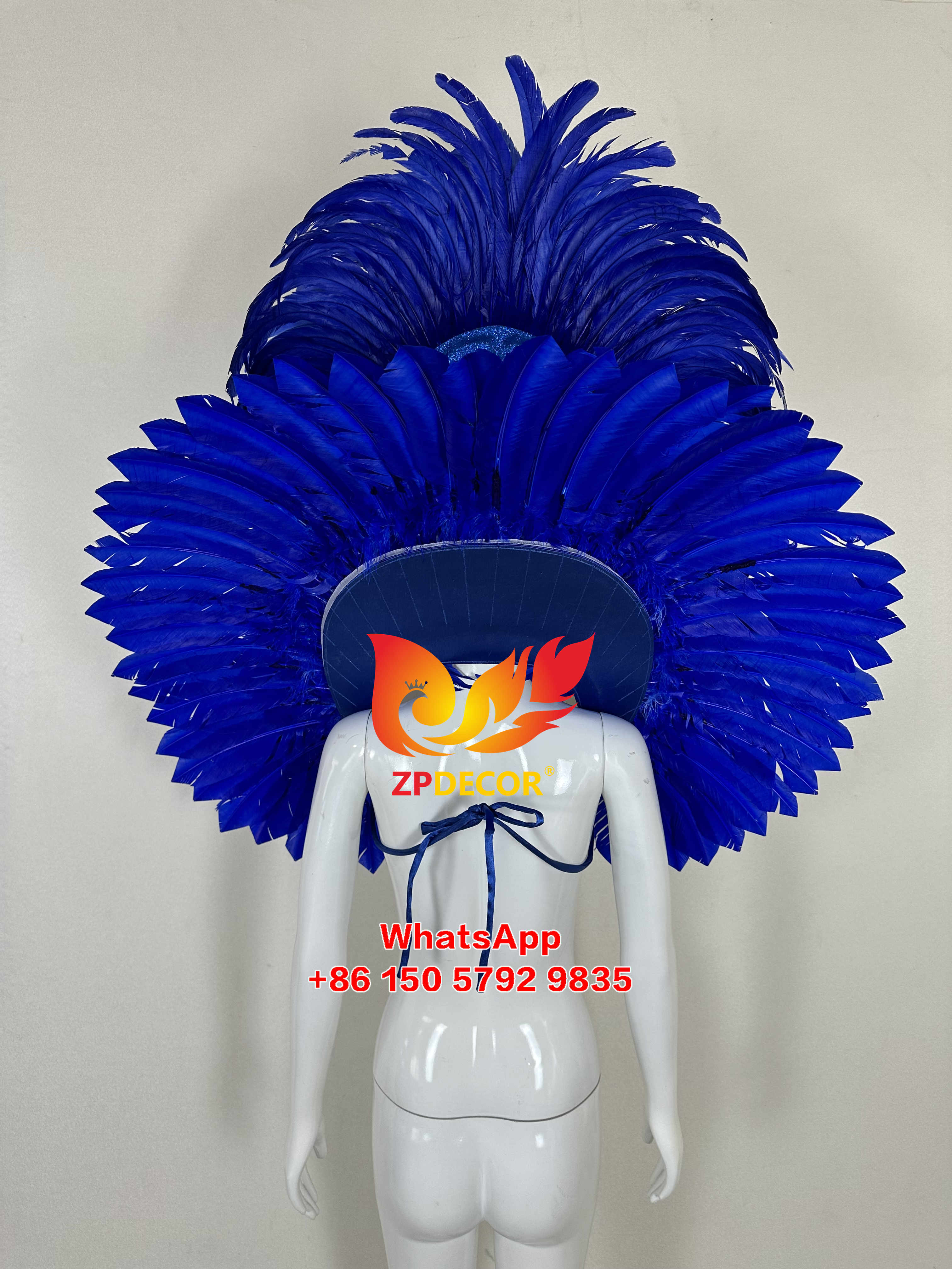 Zpdecor Feathers Hademade Turkey Feathers Carnival Costumes Outfits