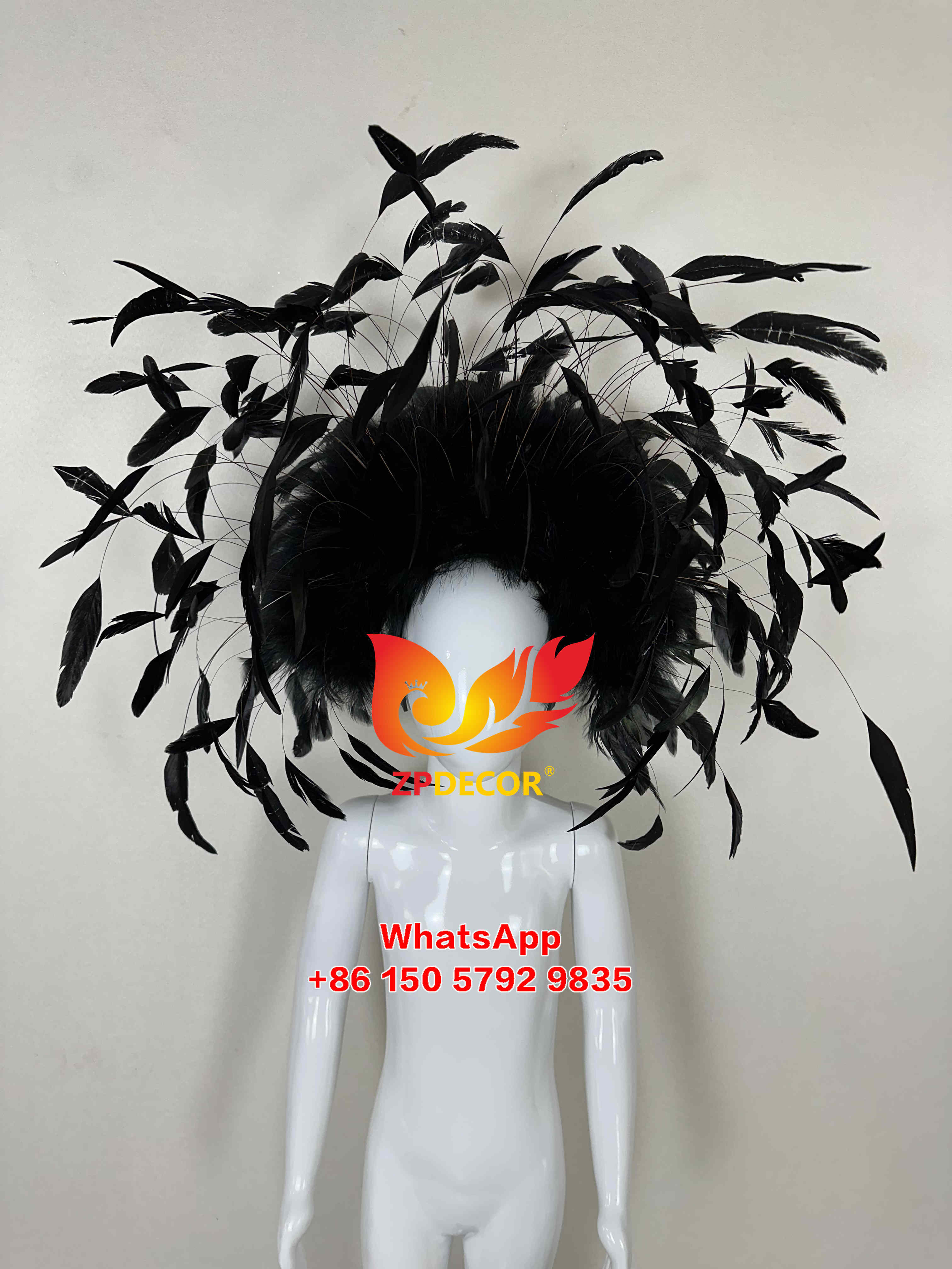 Zpdecor Feathers Rooster Feathers Headpieces