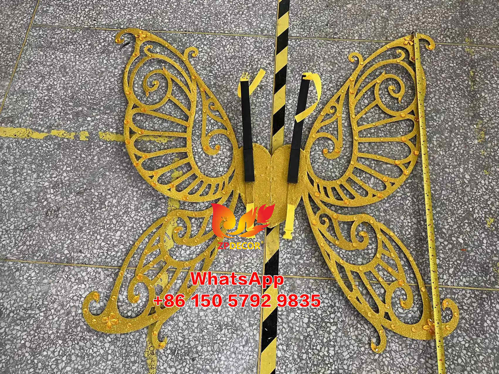 Zpdecor Feathers Hademade Carnival Wing Costumes Outfits