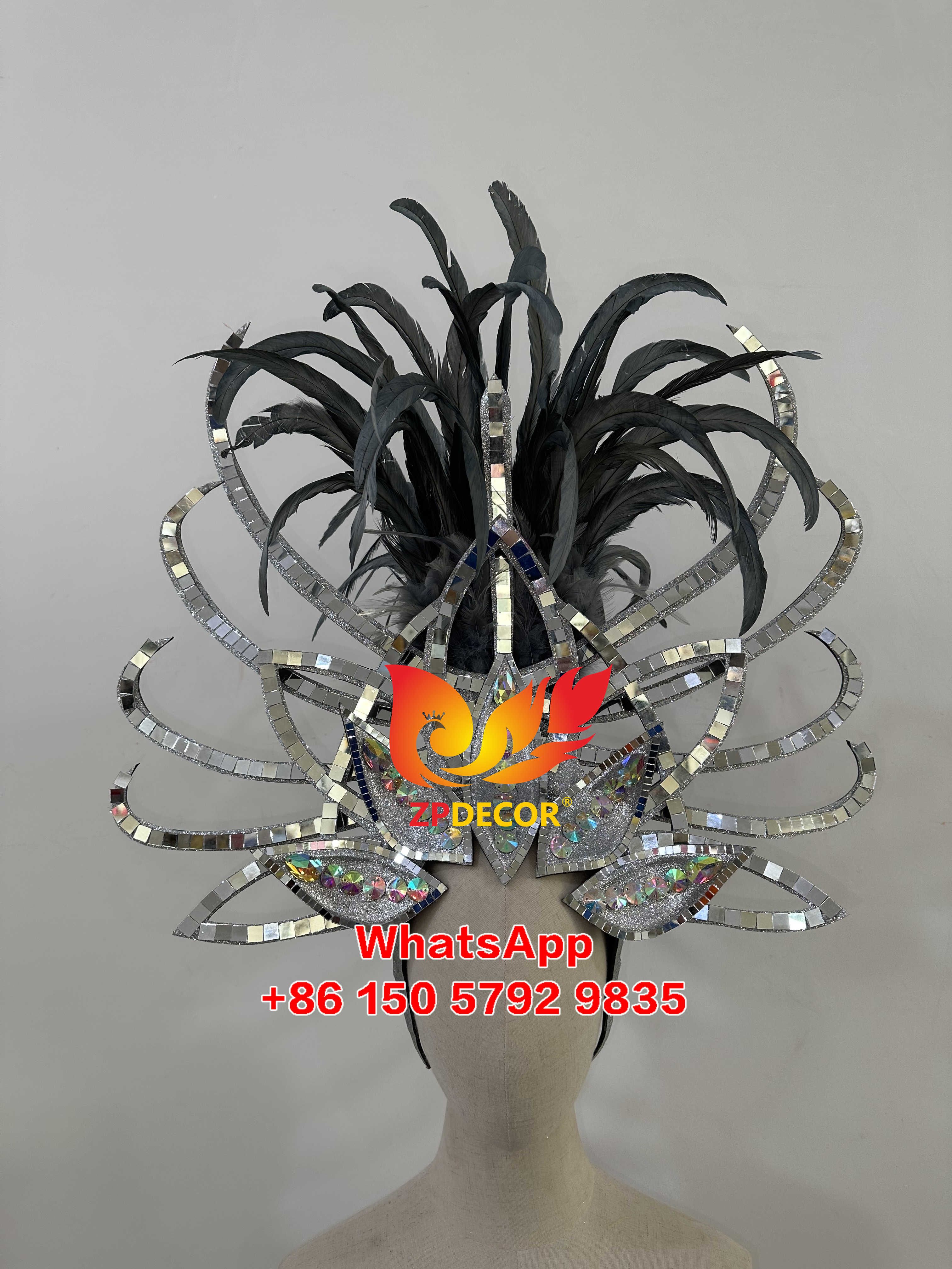 Zpdecor Feathers Headmade Headpieces