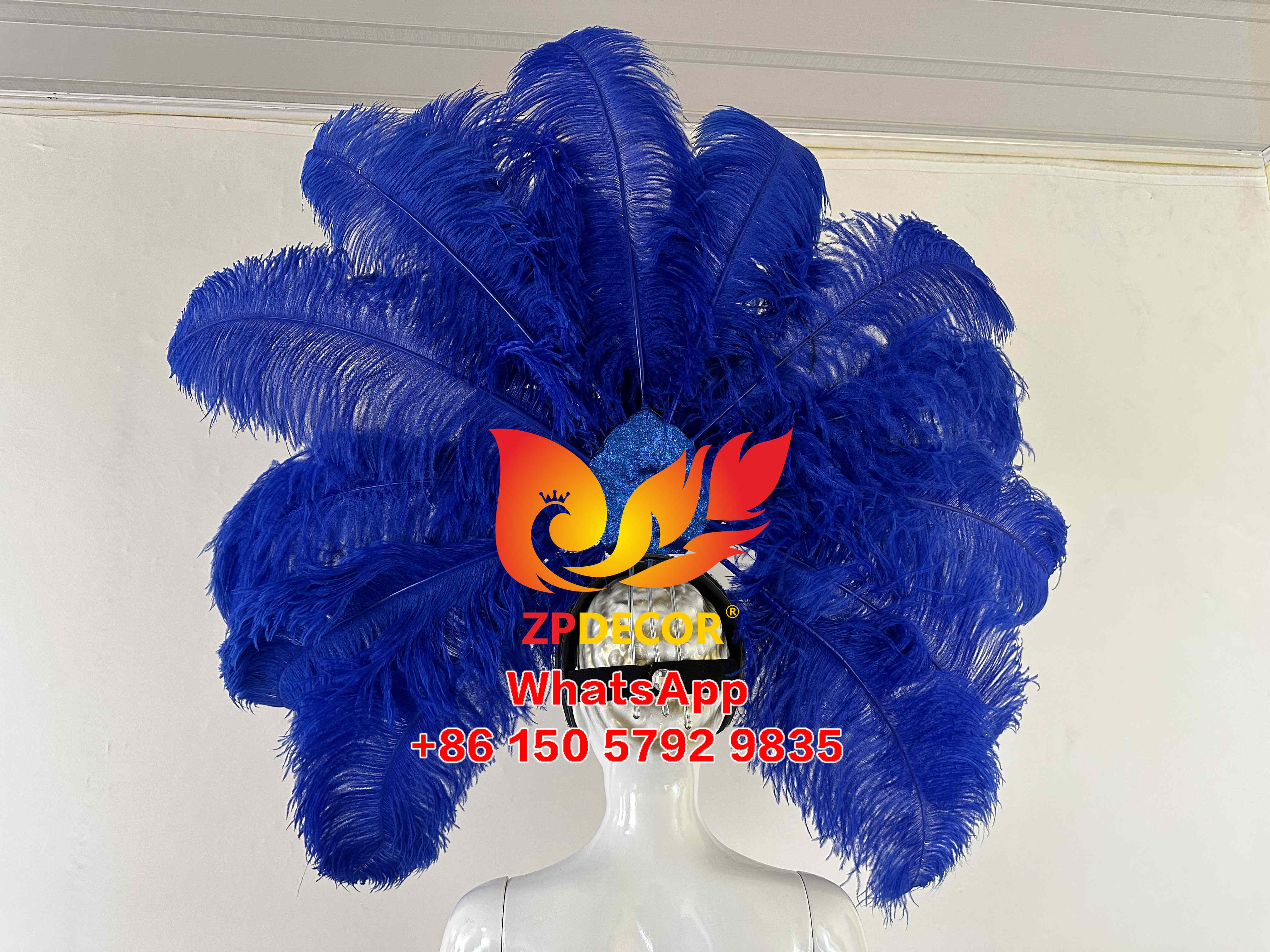 Zpdecor Feathers Ostrich Feathers Headpieces