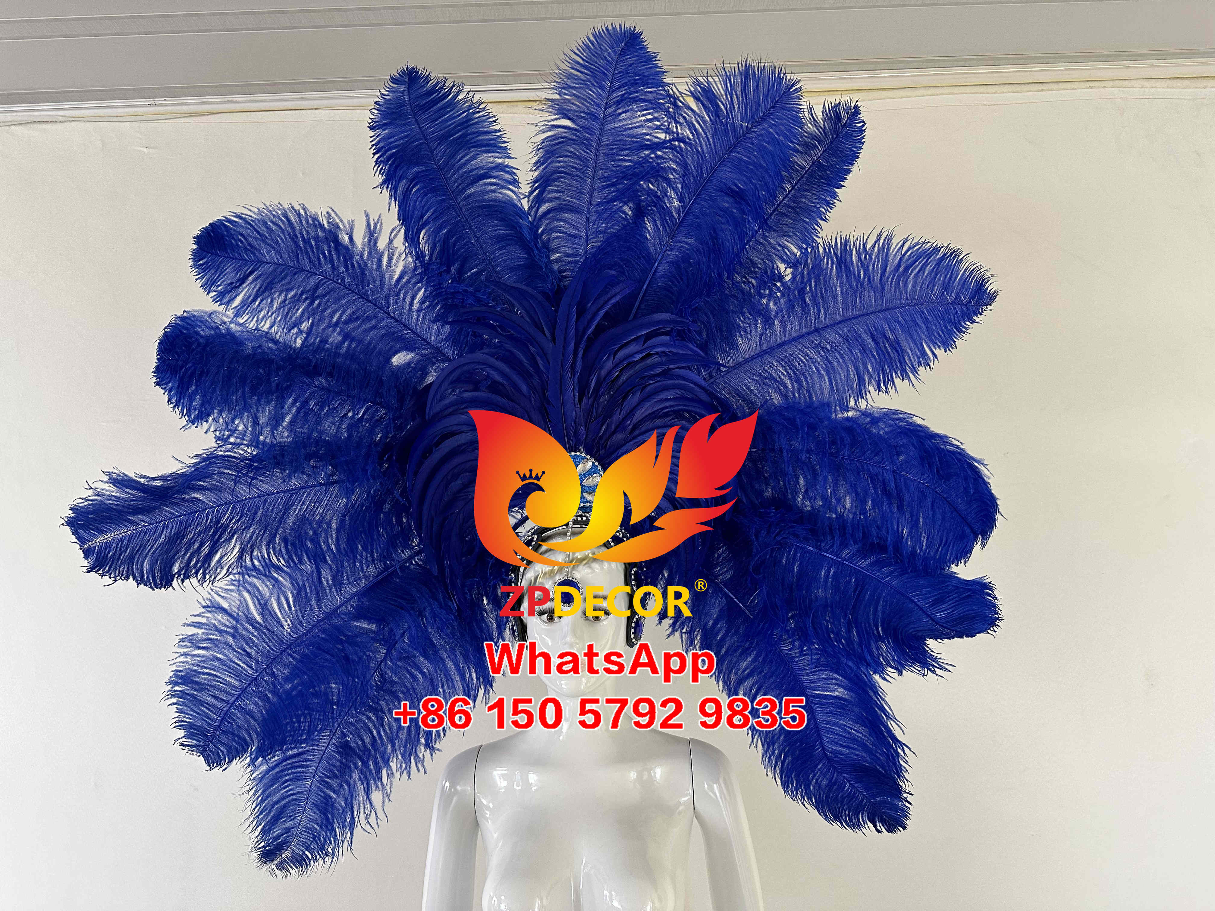 Zpdecor Feathers Ostrich Feathers Headpieces