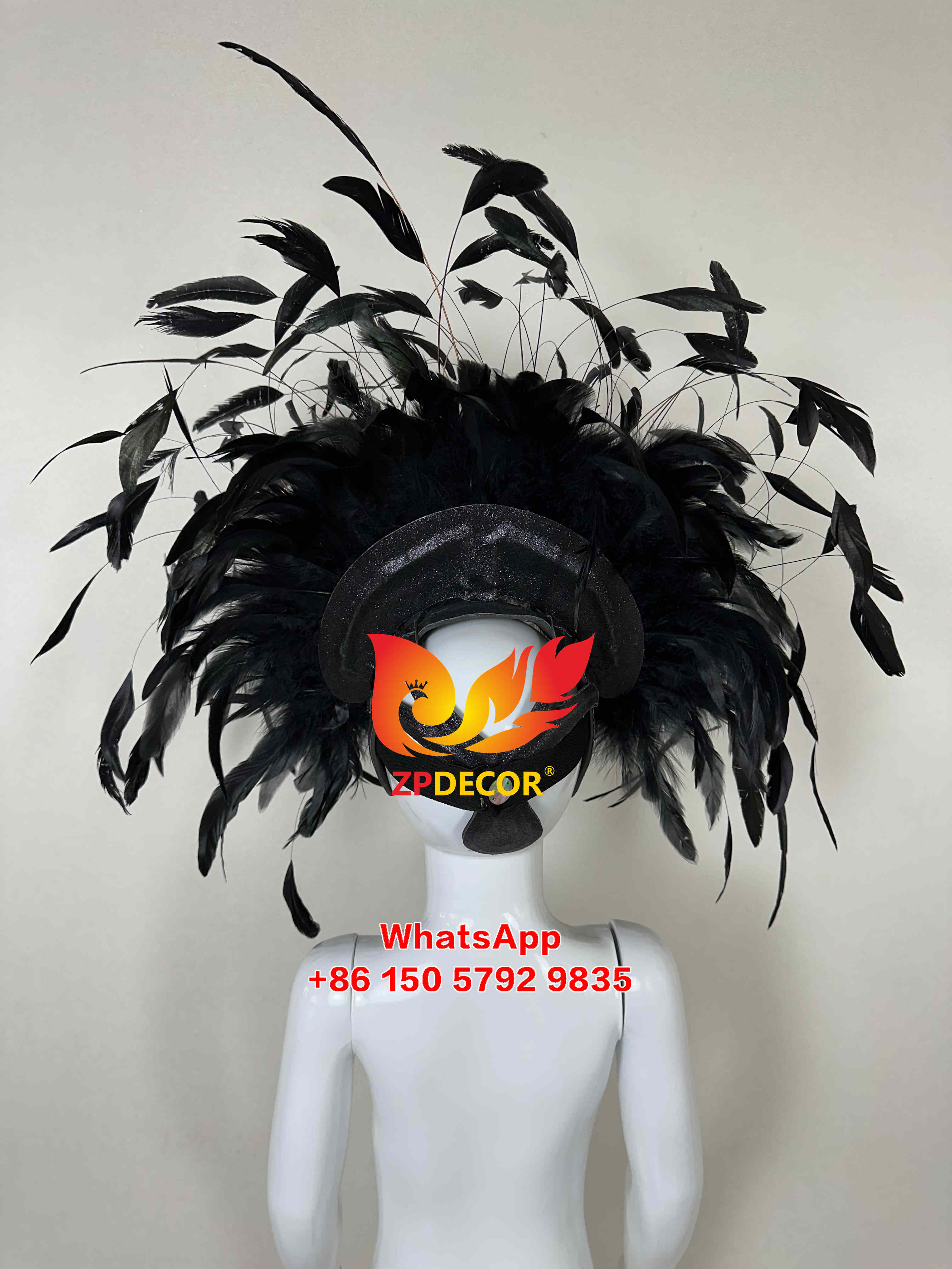 Zpdecor Feathers Rooster Feathers Headpieces