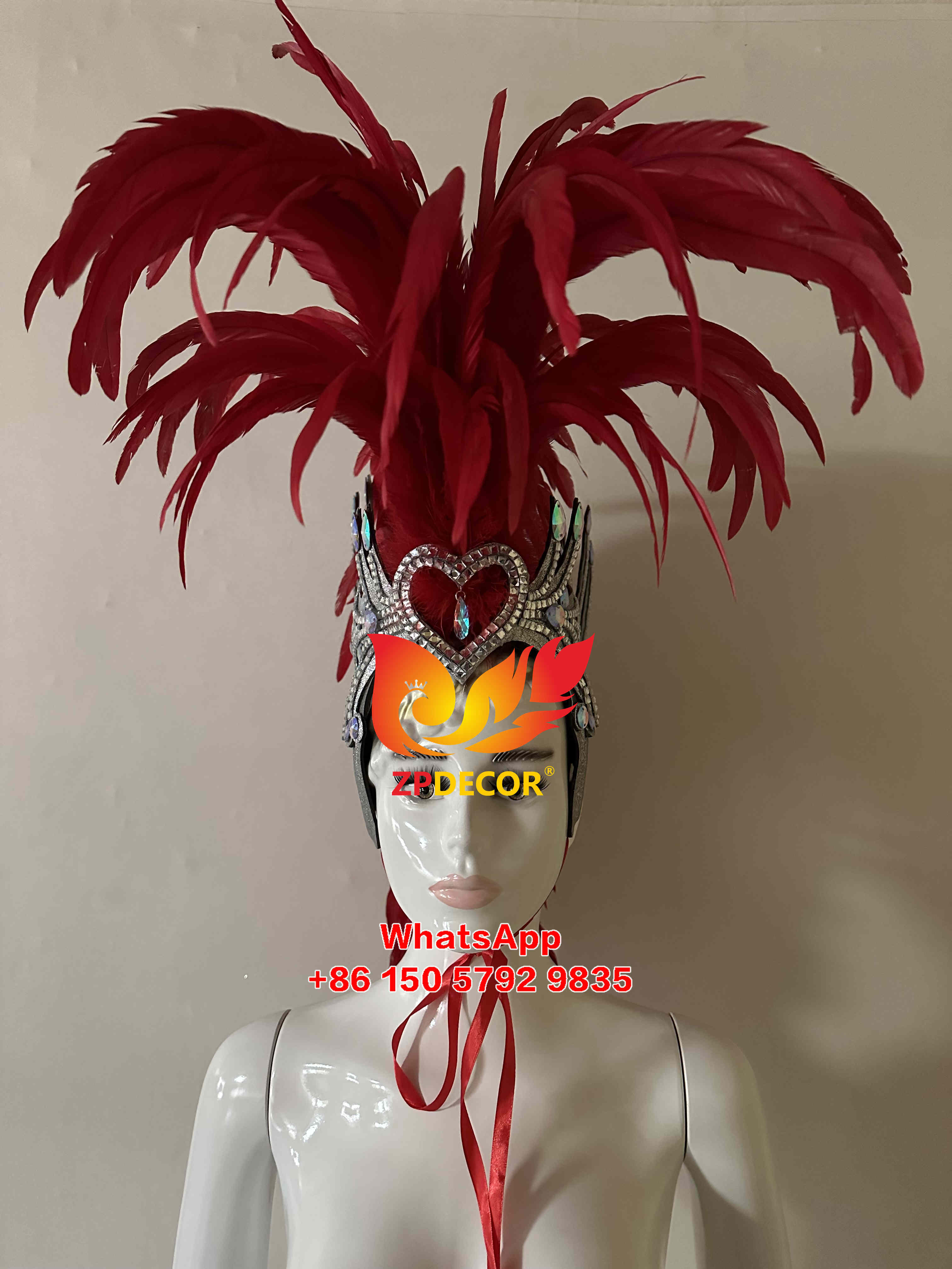 Zpdecor Feathers Rooster Feathers Headpieces