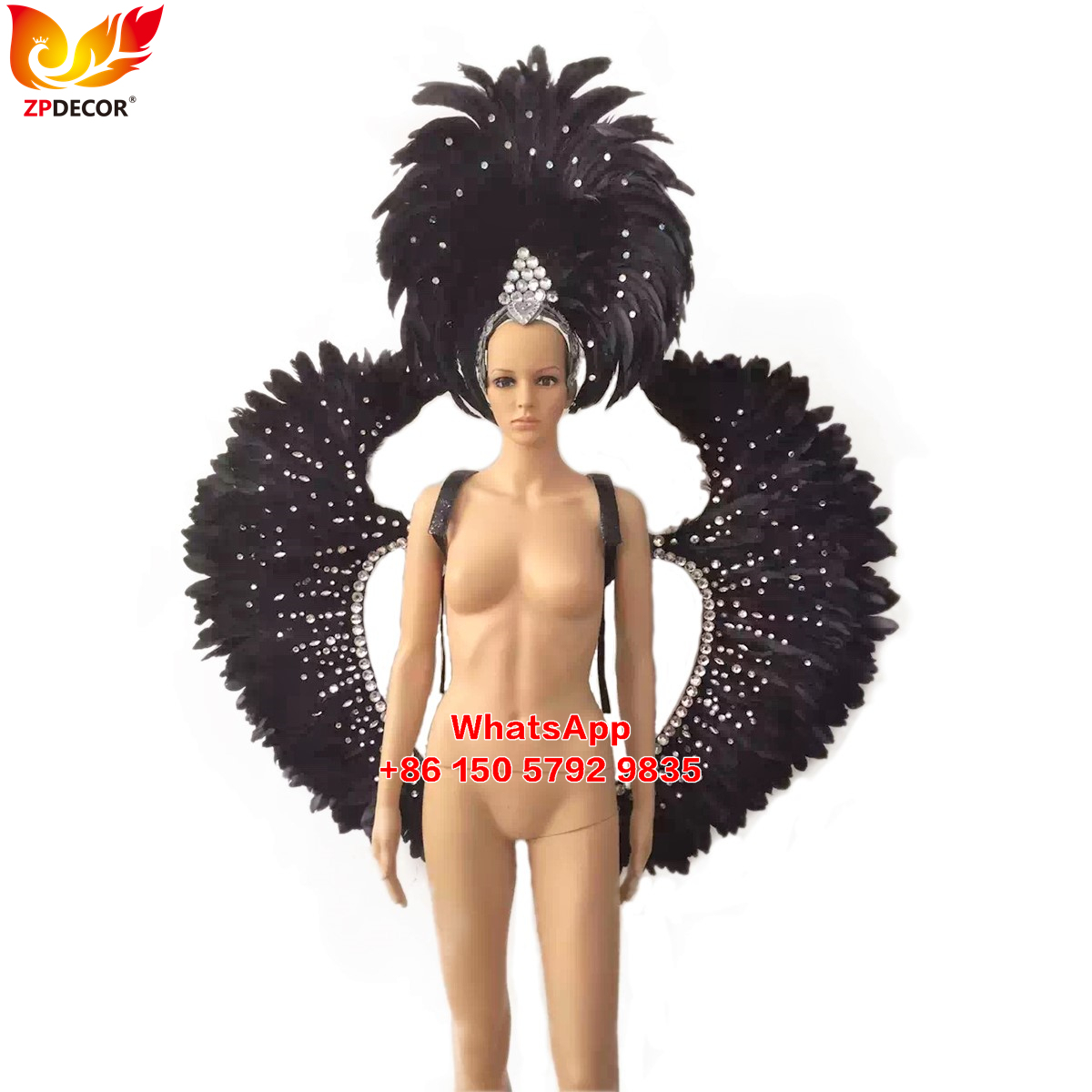 Zpdecor Feathers Rooster Feathers Headpieces
