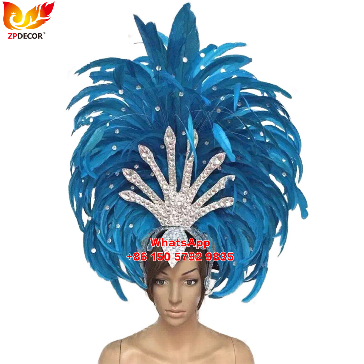 Zpdecor Feathers Rooster Feathers Headpieces