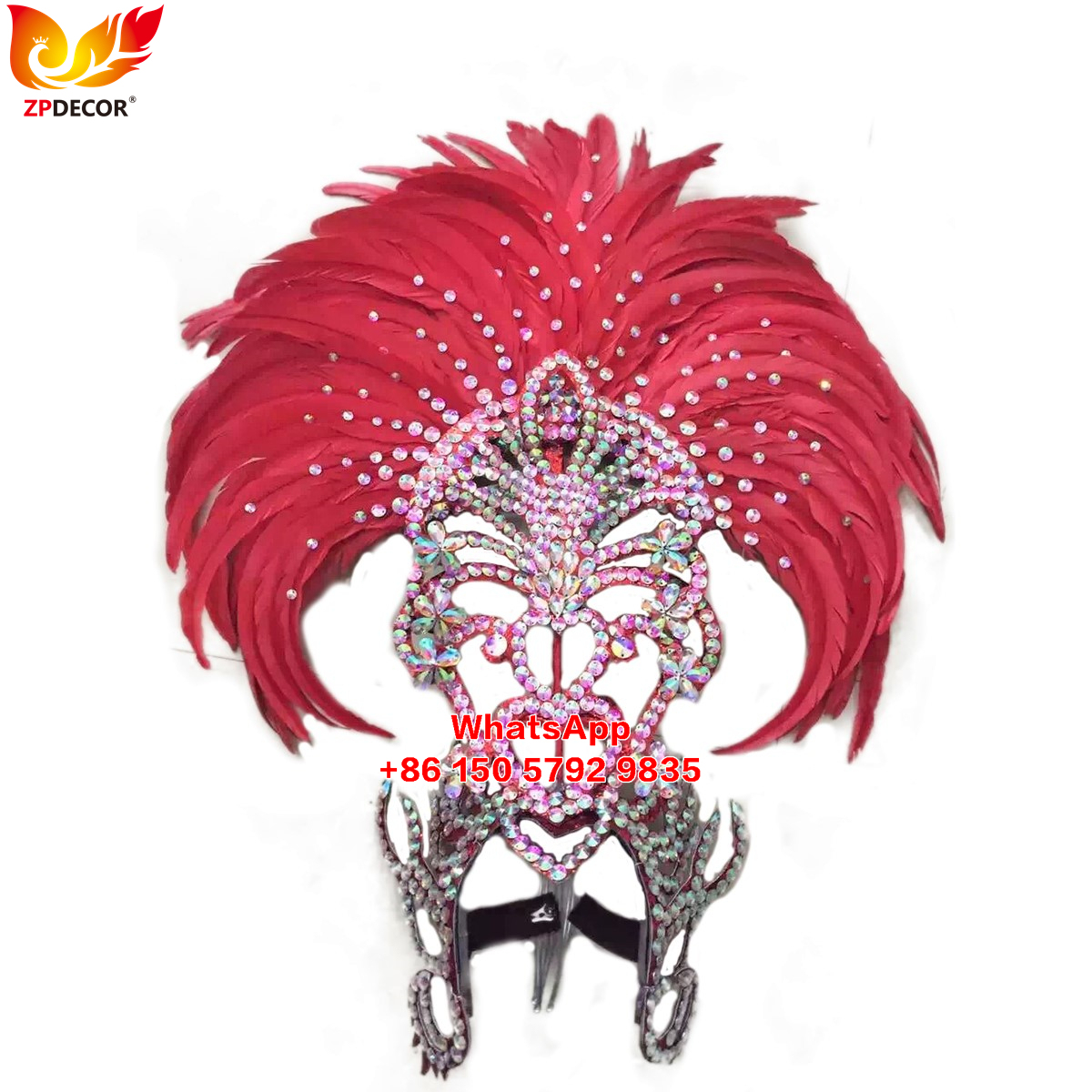 Zpdecor Made Rooster Feathers Headpieces