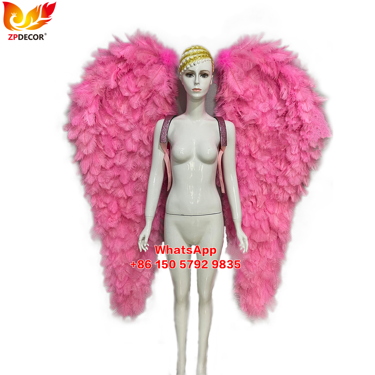 Zpdecor Supply Ostrich Feathers Angel Wing
