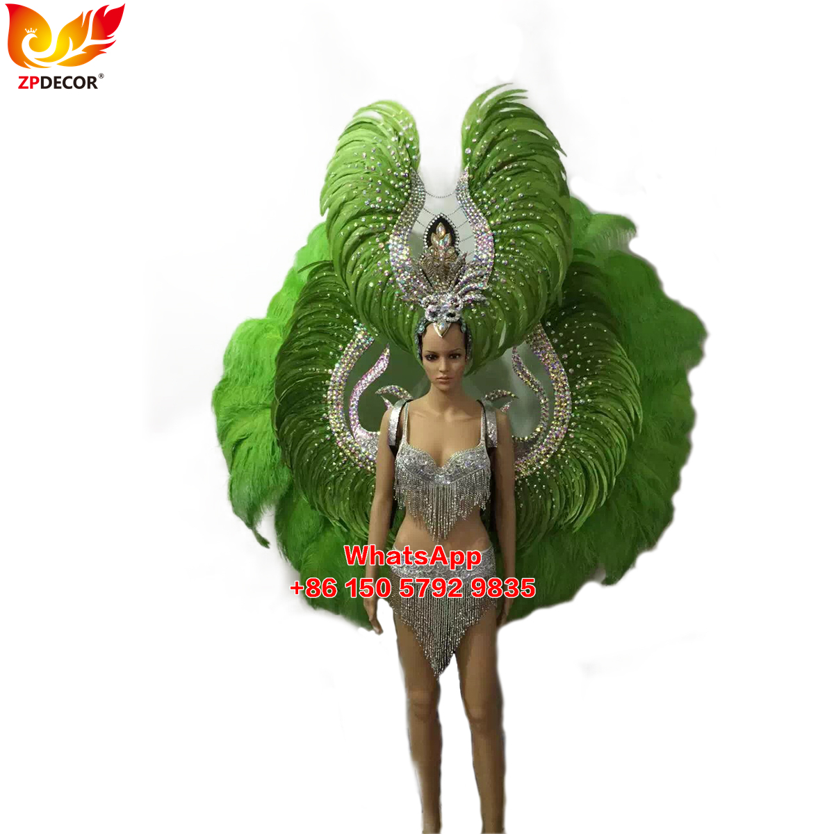 Zpdecor Feathers Hademade Rooster Feathers Carnival Costumes Outfits