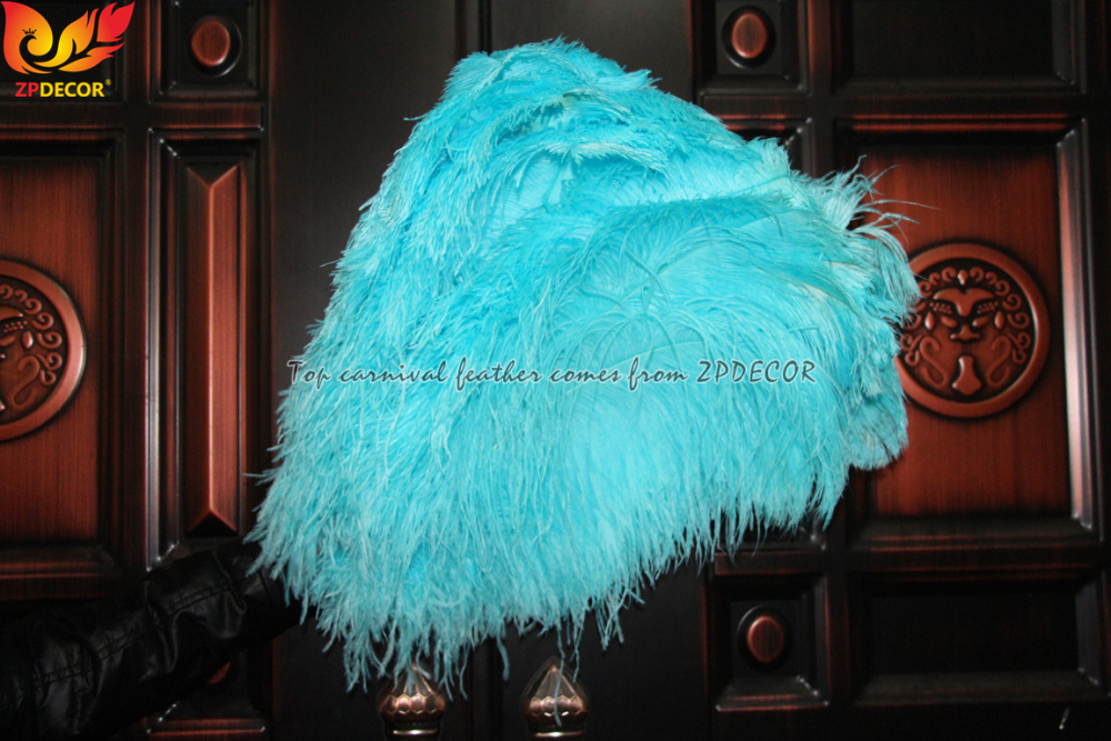 Zpdecor Feathers Wholsale Light Blue Ostrich Feathers