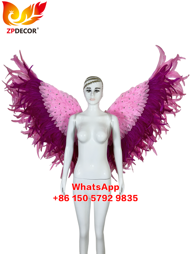 Zpdecor Feathers Factory Supply Feathers Wing for Carnival Costumes and Dance