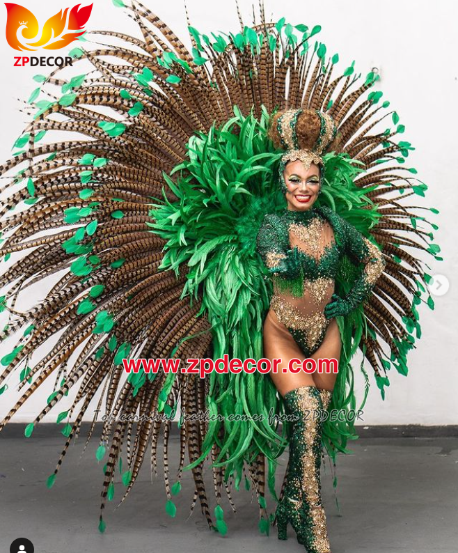 Zpdecor Factory Wholesale Super long Reeve pheasant feathers for Carnival Costumes
