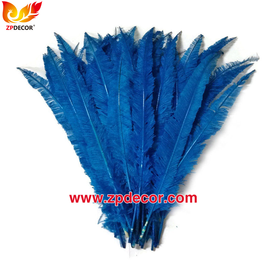 Zpdecor Feathers Factory Wholesale Trimmed Hot Pink Ostrich Nandu Feathers for Carnival Costumes