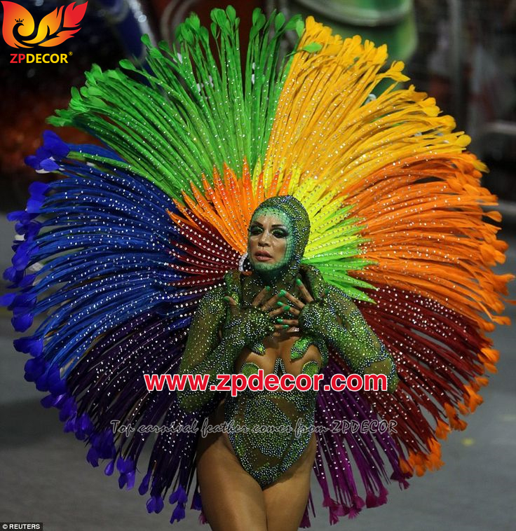 Zpdecor Feathers Factory Wholesale 40-45 cm Bleached Dyed Ringneck Pheasant Tail Feathers