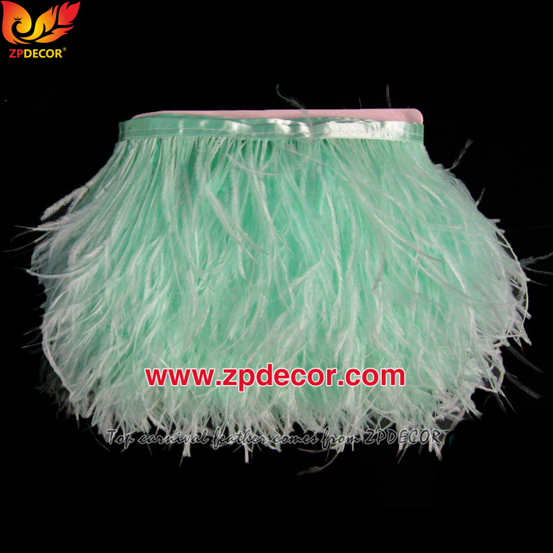 Zpdecor Feathers Factory Wholesale 40-45 cm Directly Dyed Mix Colors Rooster Coque Tail Feathers for Bahams Jankanoo Carnival Costumes