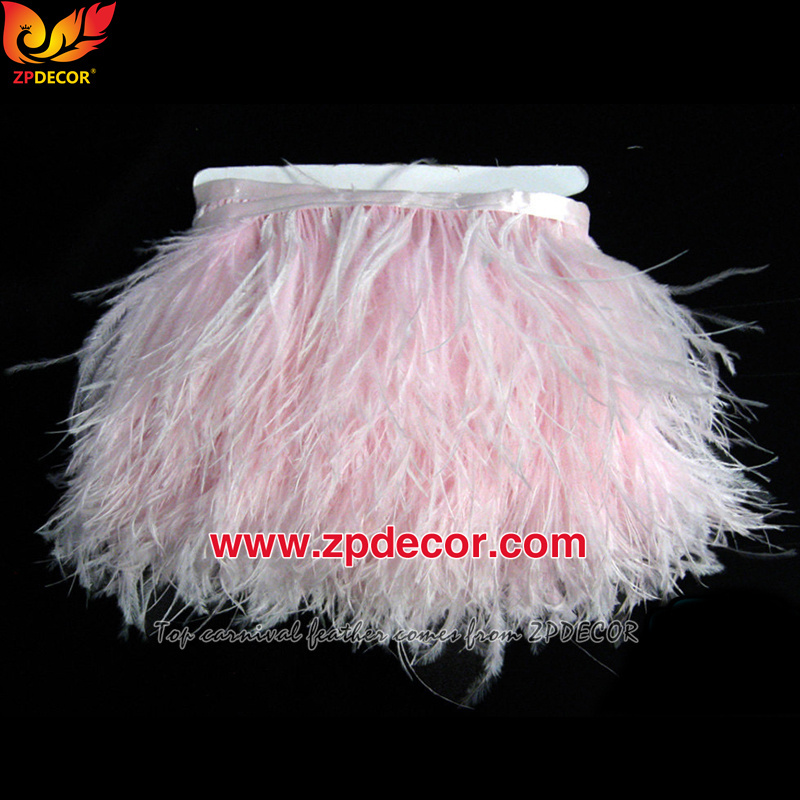 Zpdecor Feathers Factory Wholesale 40-45 cm Directly Dyed Mix Colors Rooster Coque Tail Feathers for Bahams Jankanoo Carnival Costumes