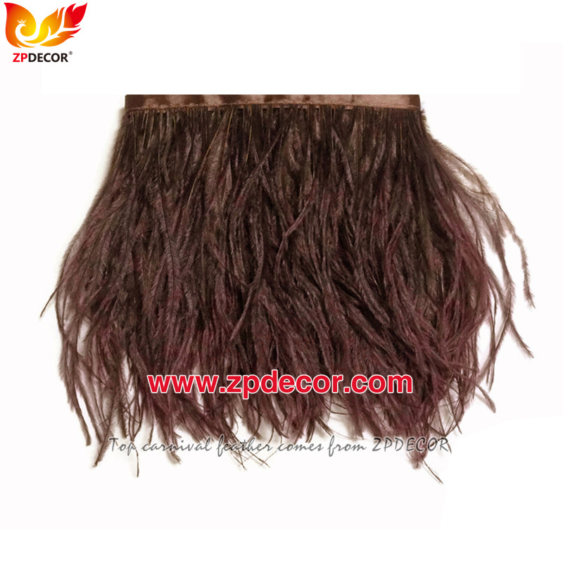 Zpdecor Feathers Factory Wholesale 40-45 cm Directly Dyed Mix Colors Rooster Coque Tail Feathers for Bahams Jankanoo Carnival Costumes
