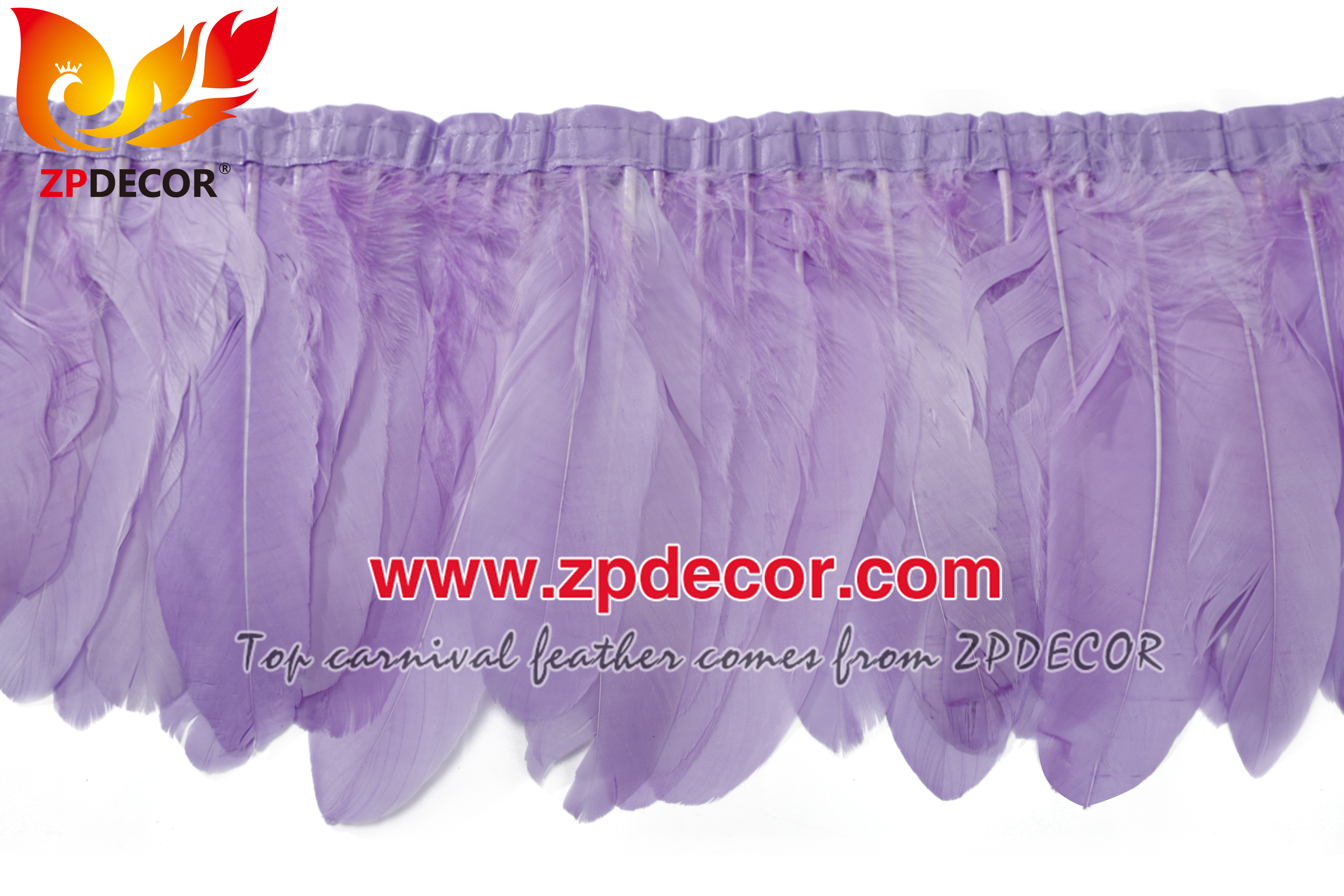Zpdecor Feathers Factory Wholesale Stock More than 20 Colors 10-15 cm Fluffy Ostrich Feather Fringe Trim for Fashion Costumes  and Jewelry Design