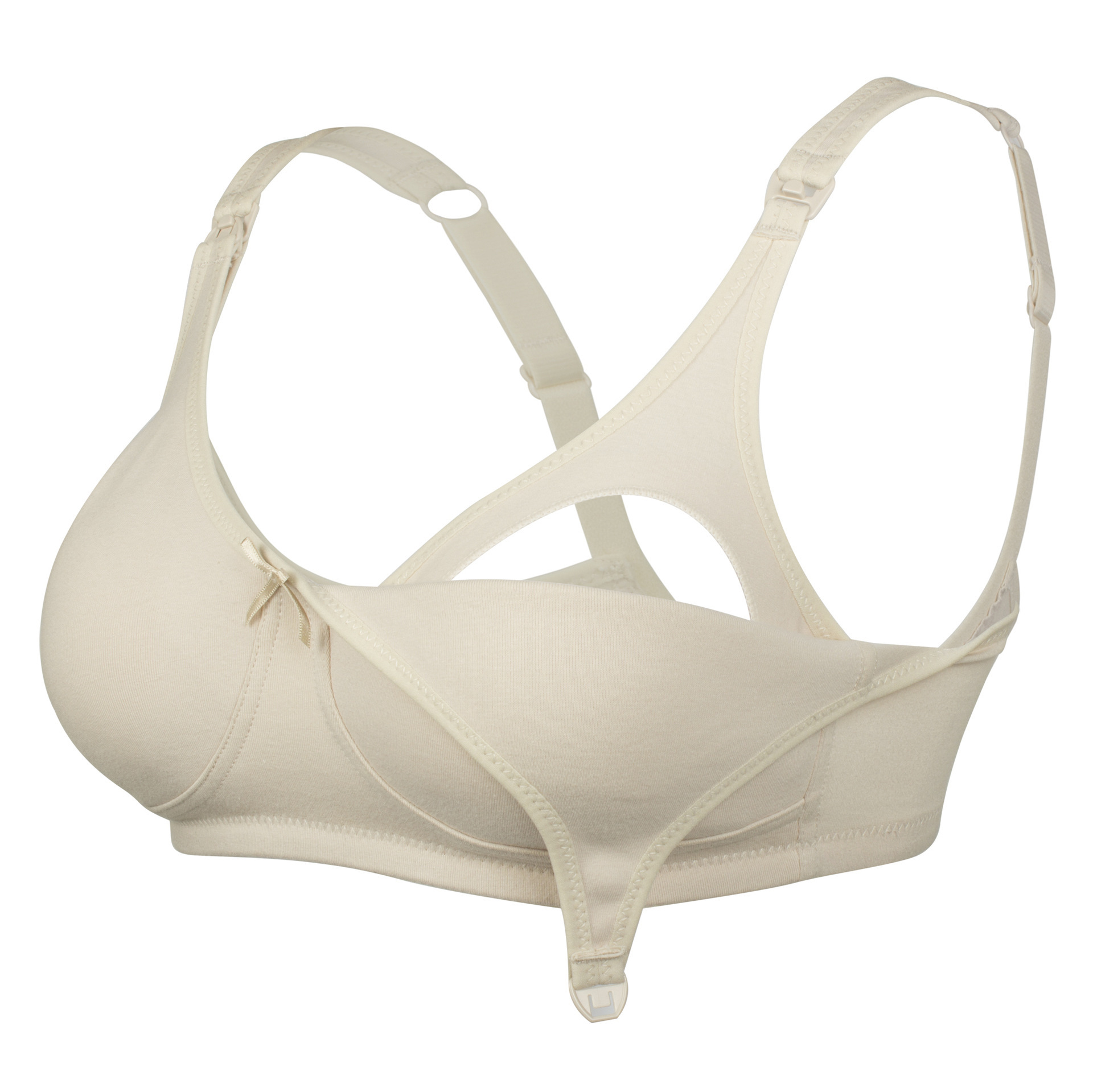 Maternity women sleeping absorbent underwear pregnant cotton hands free adult nursing baby breastfeeding bra