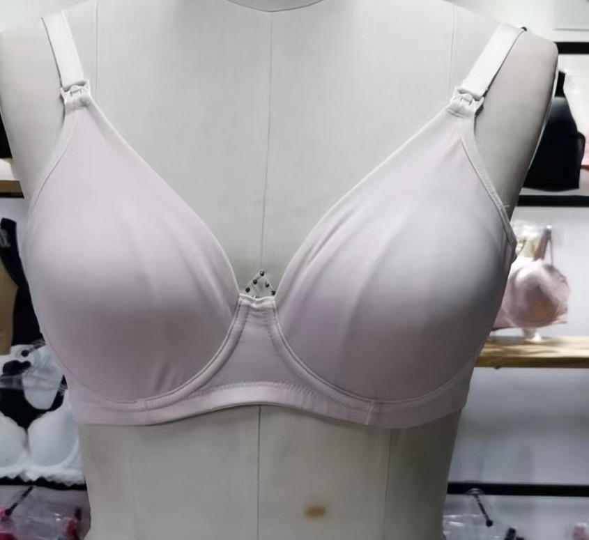 Maternity women sleeping absorbent underwear pregnant cotton hands free adult nursing baby breastfeeding bra