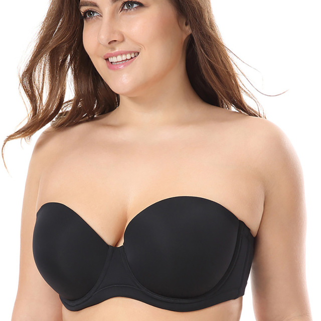 ladies under garments Womens supportive bandeau underwears sets female plus size clothing Sexy Underwear strapless bra