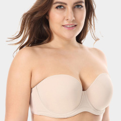 ladies under garments Womens supportive bandeau underwears sets female plus size clothing Sexy Underwear strapless bra