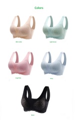 seamless yoga push up sports ice silk sticky foam plus size sexy women lingerie and bra manufacturer