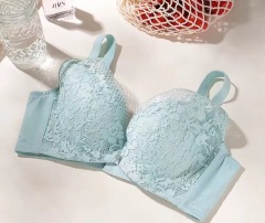 Push up adjust bra and faction wireless sexy lace comfortable bra