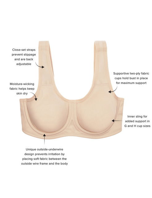 Underwire woman's bra