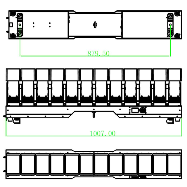 ZOOM 12x60W RGBW 4 In 1 Beam Wash